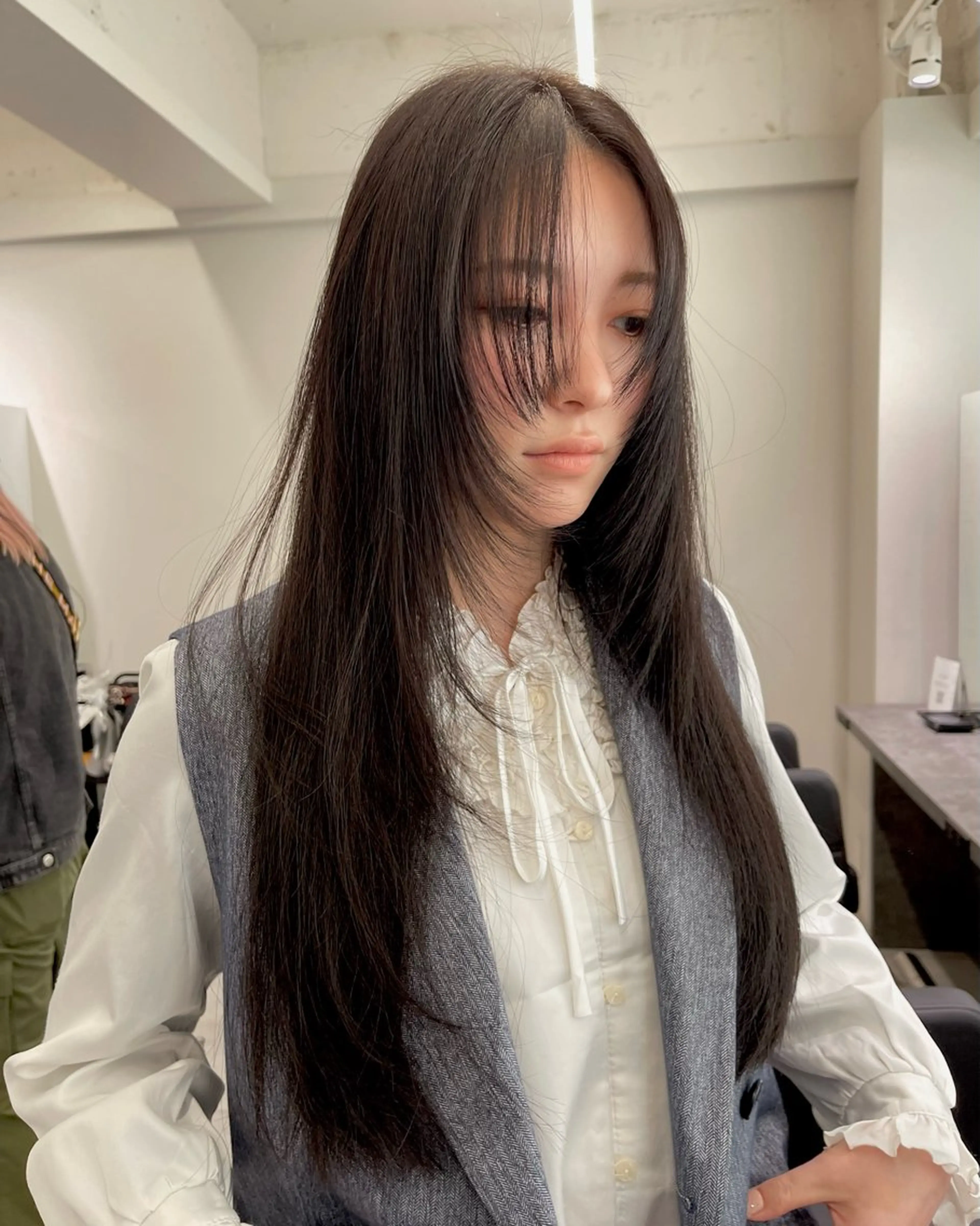 【梅雨前には必須】似合わせカット+髪質改善ストレート ¥20900→¥18700の写真