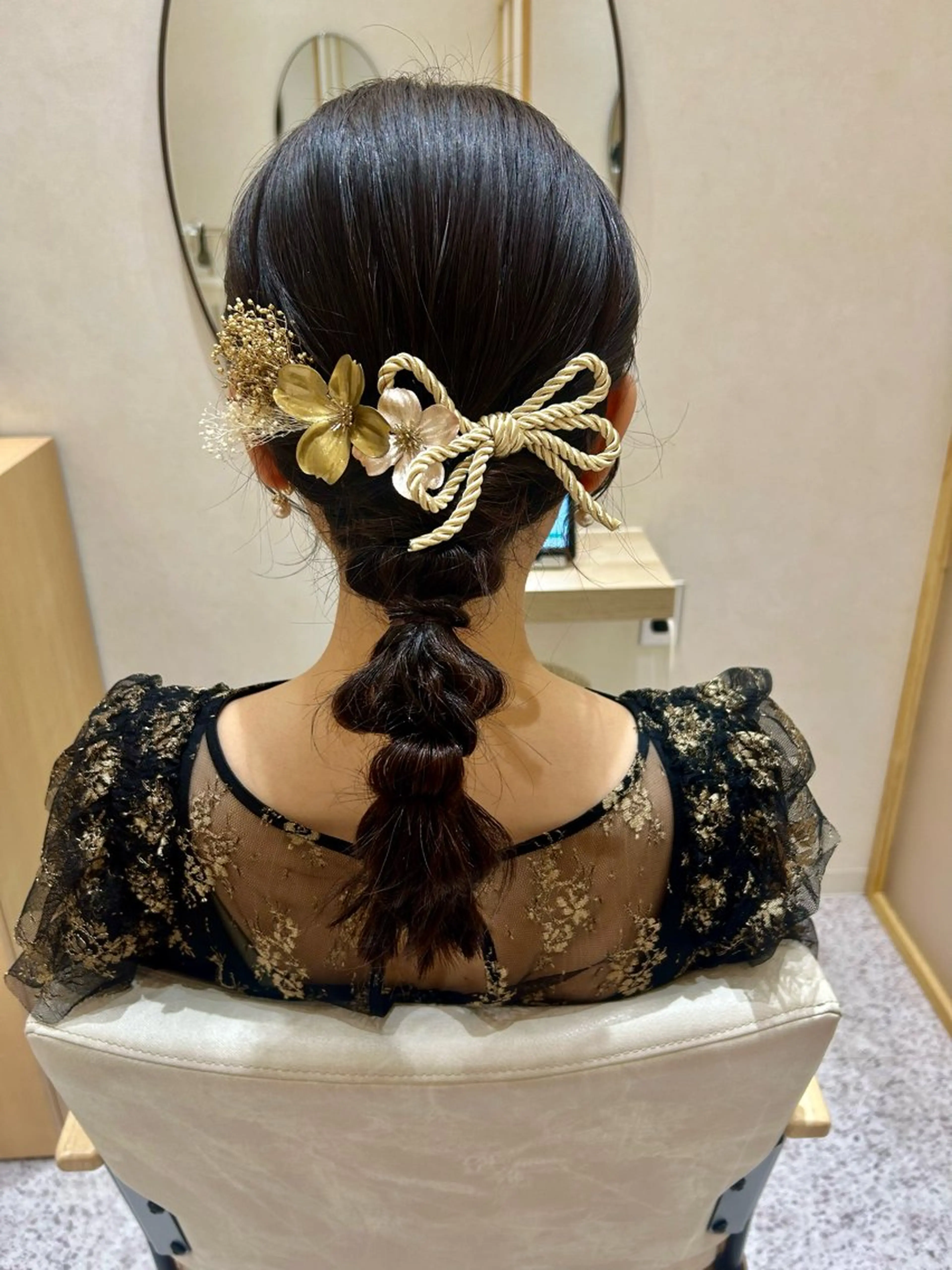 ヘアアレンジ Yamamoto 半個室美容室zinaのヘアスタイル