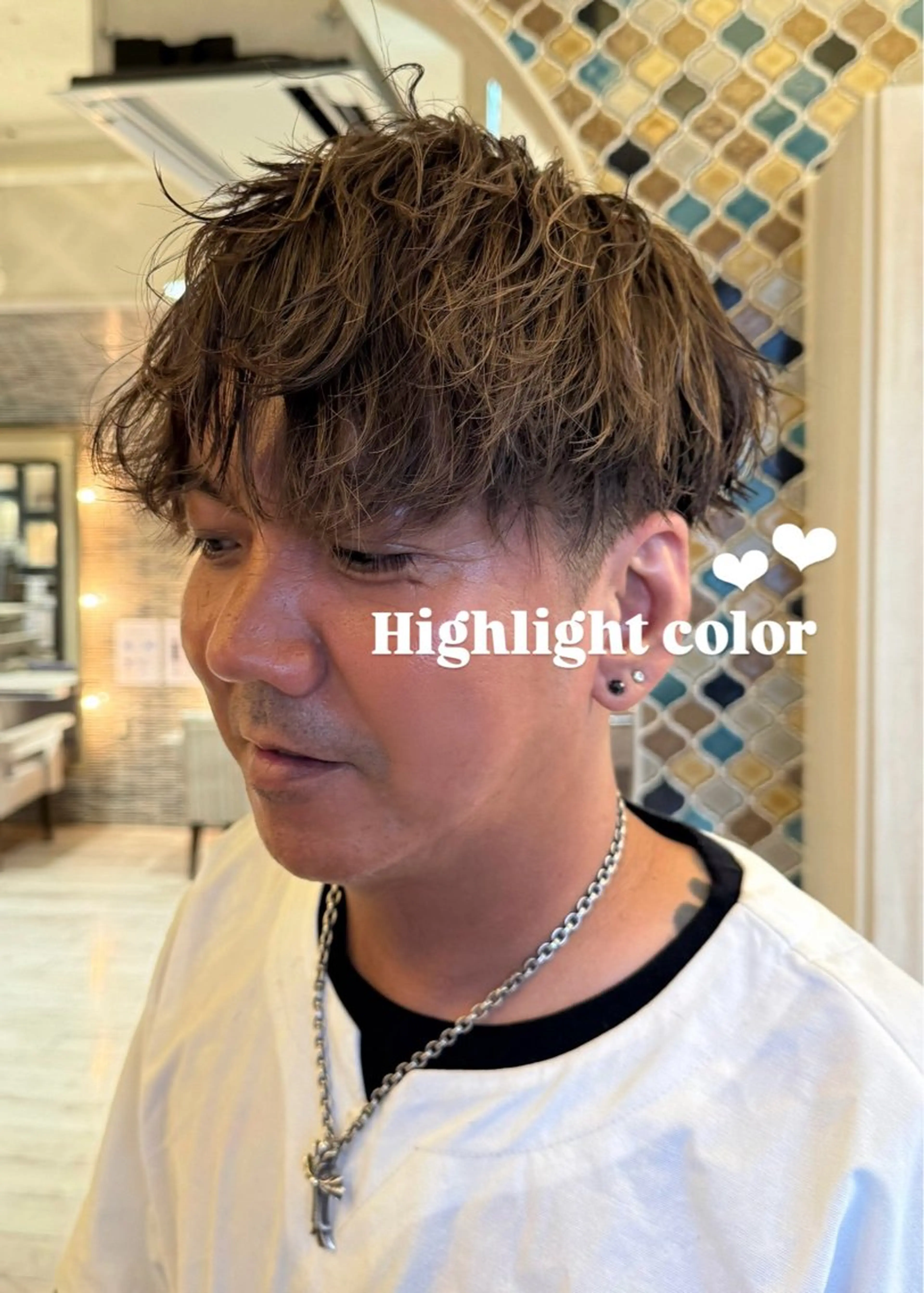 カラー メンズ ヘアカラー 梅田 / 艶髪カラー /wakanaのヘアスタイル