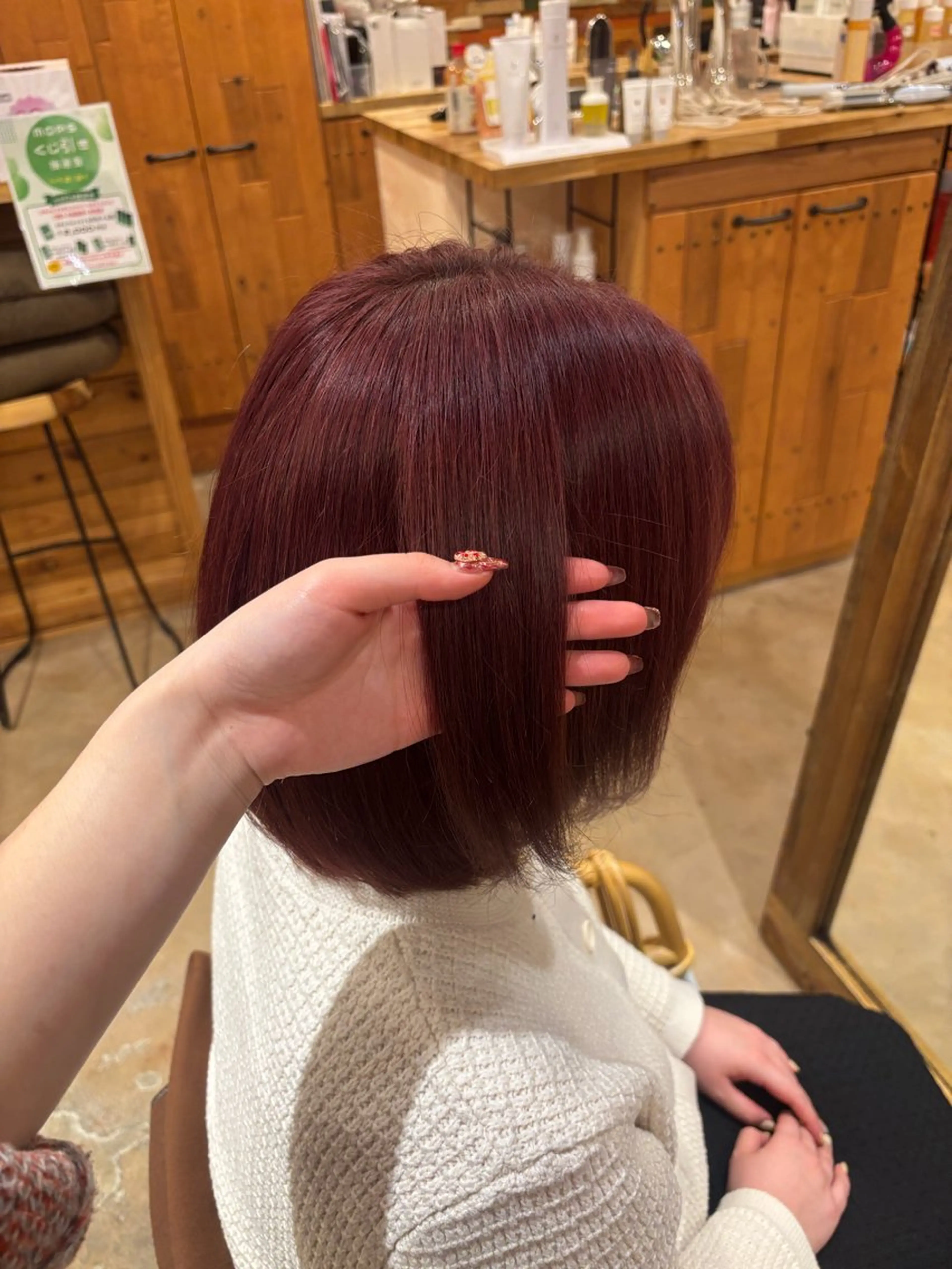 ショート カラー 横浜/金沢文庫/ はらだみさきのヘアスタイル