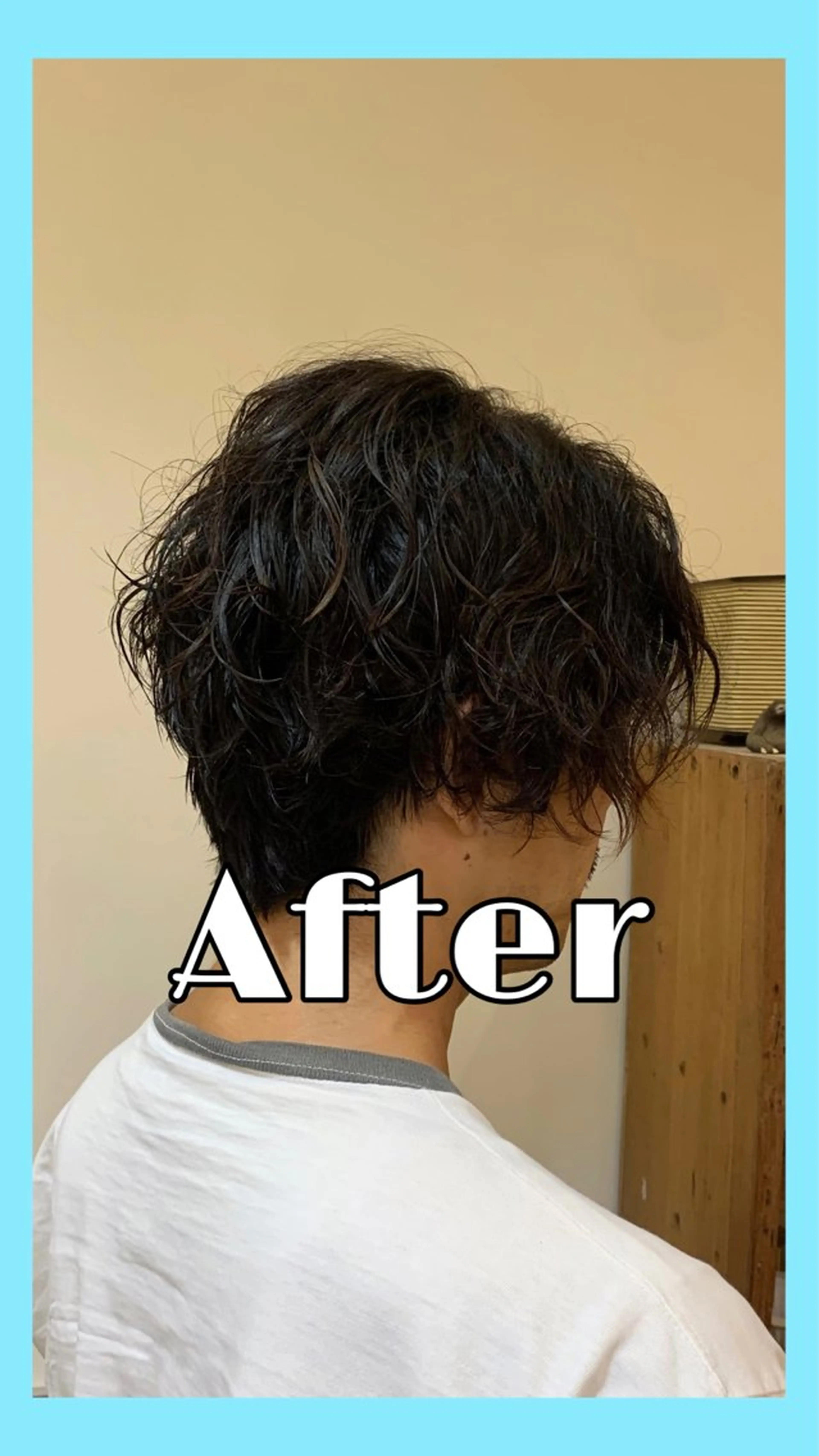 パーマ メンズ カット パーマ トリートメント ✂️RIKUKI🎨 【駒込美容師🎀】のヘアスタイル