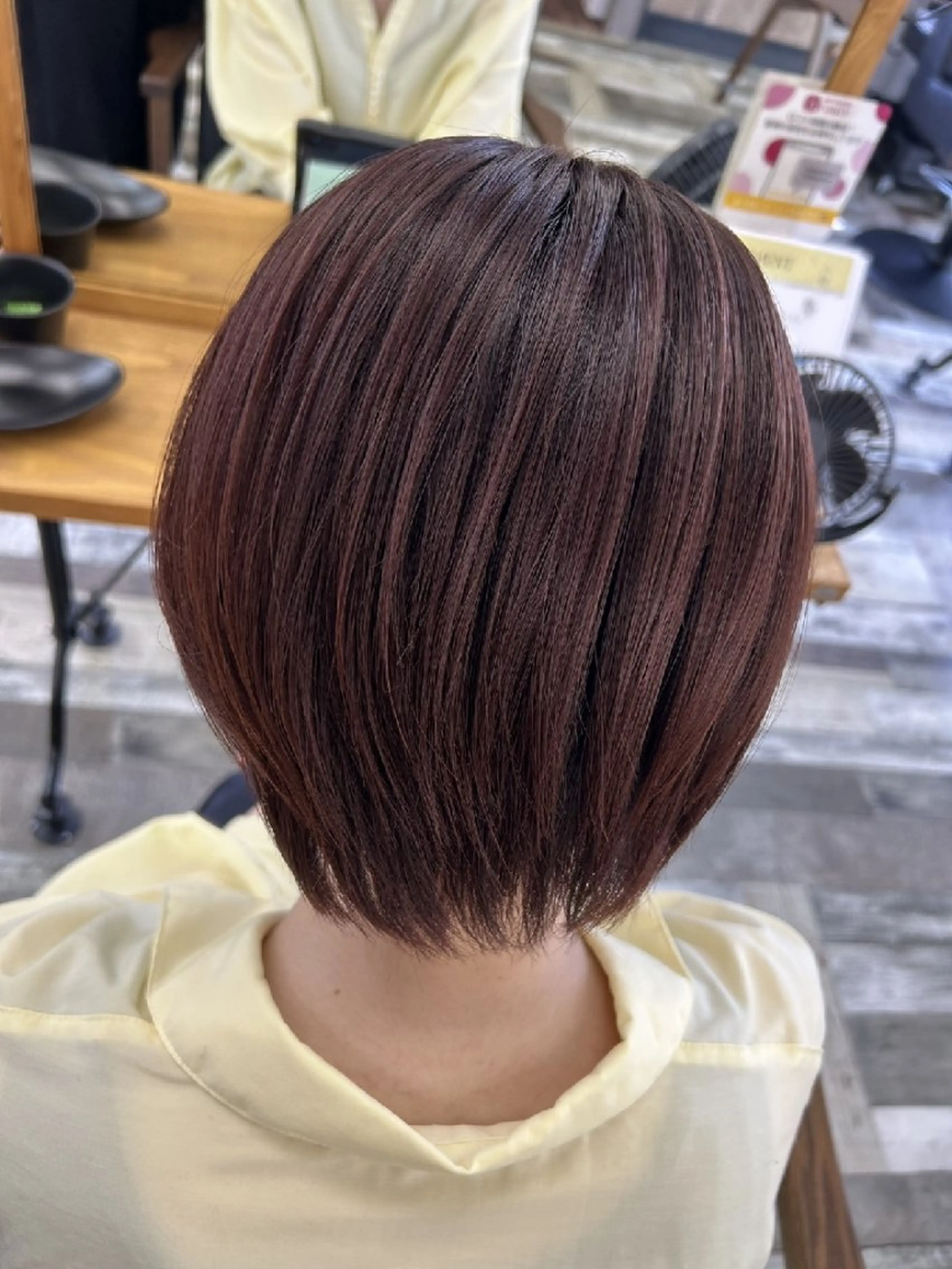 ショート ヘアカラー トリートメント 髪質改善🪽 森川☜⁠ ☜⁠ のヘアスタイル