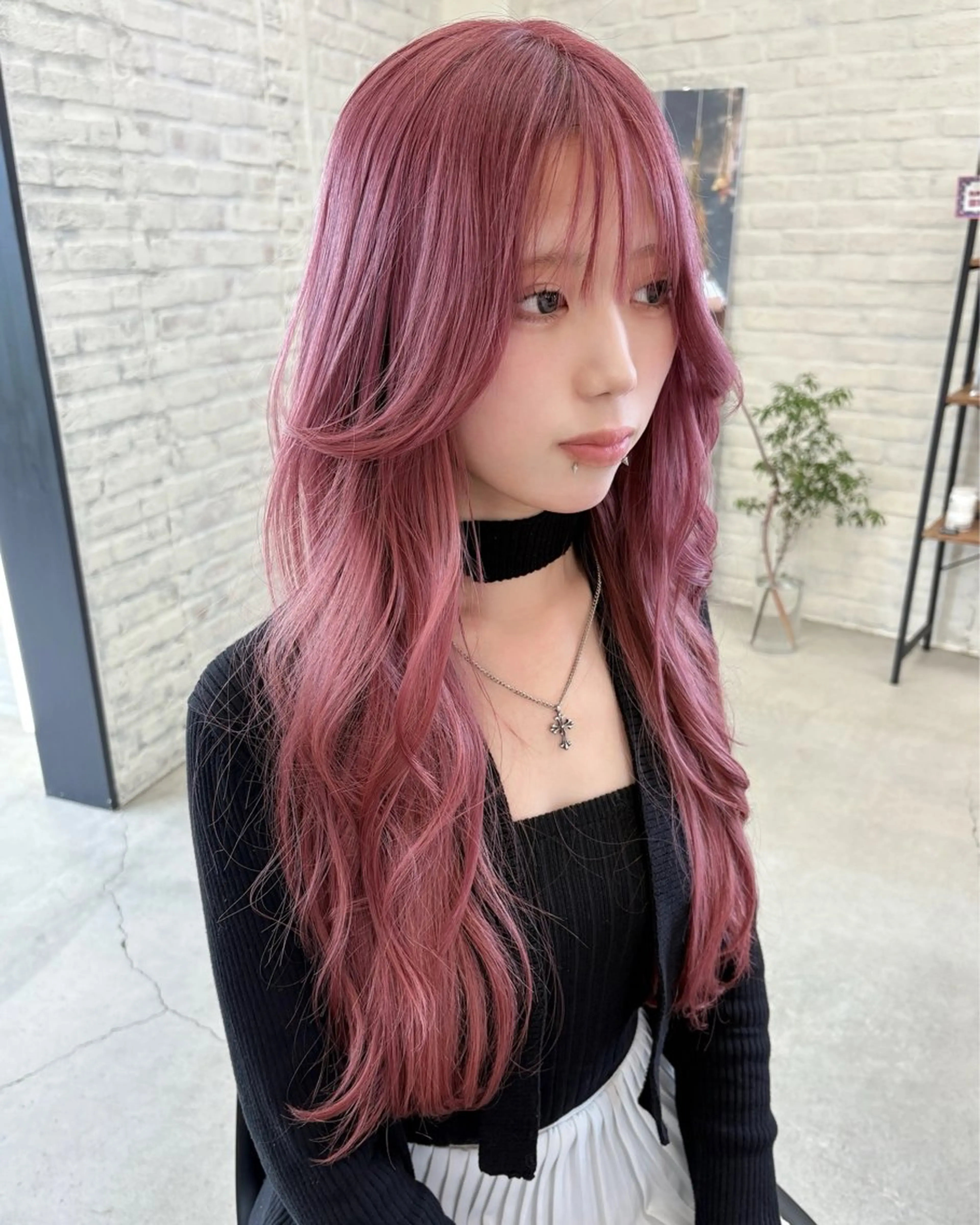 ミディアム MAEDA 西金沢美容室のヘアスタイル