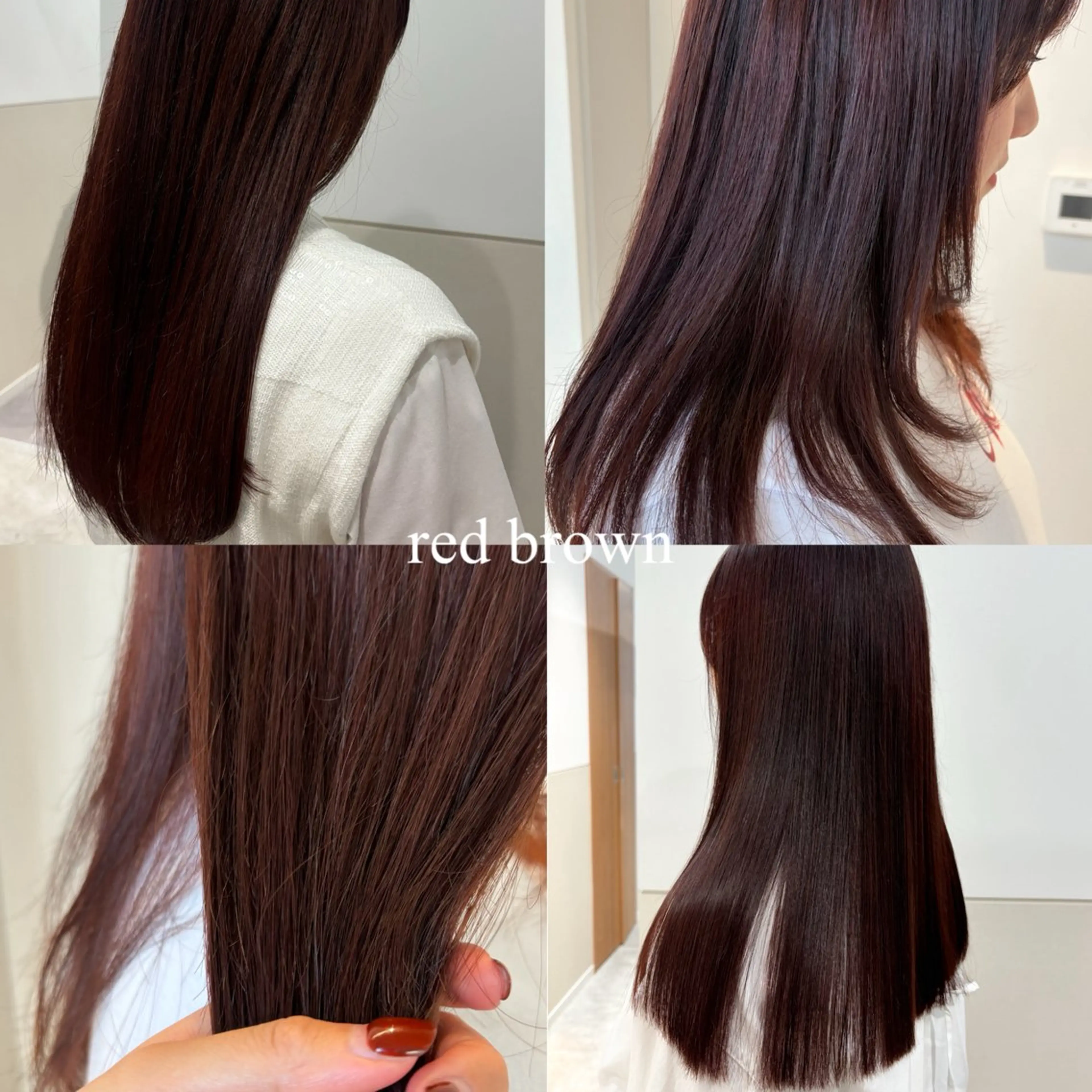 ミディアム カラー Matsuzaki Kurumiのヘアスタイル