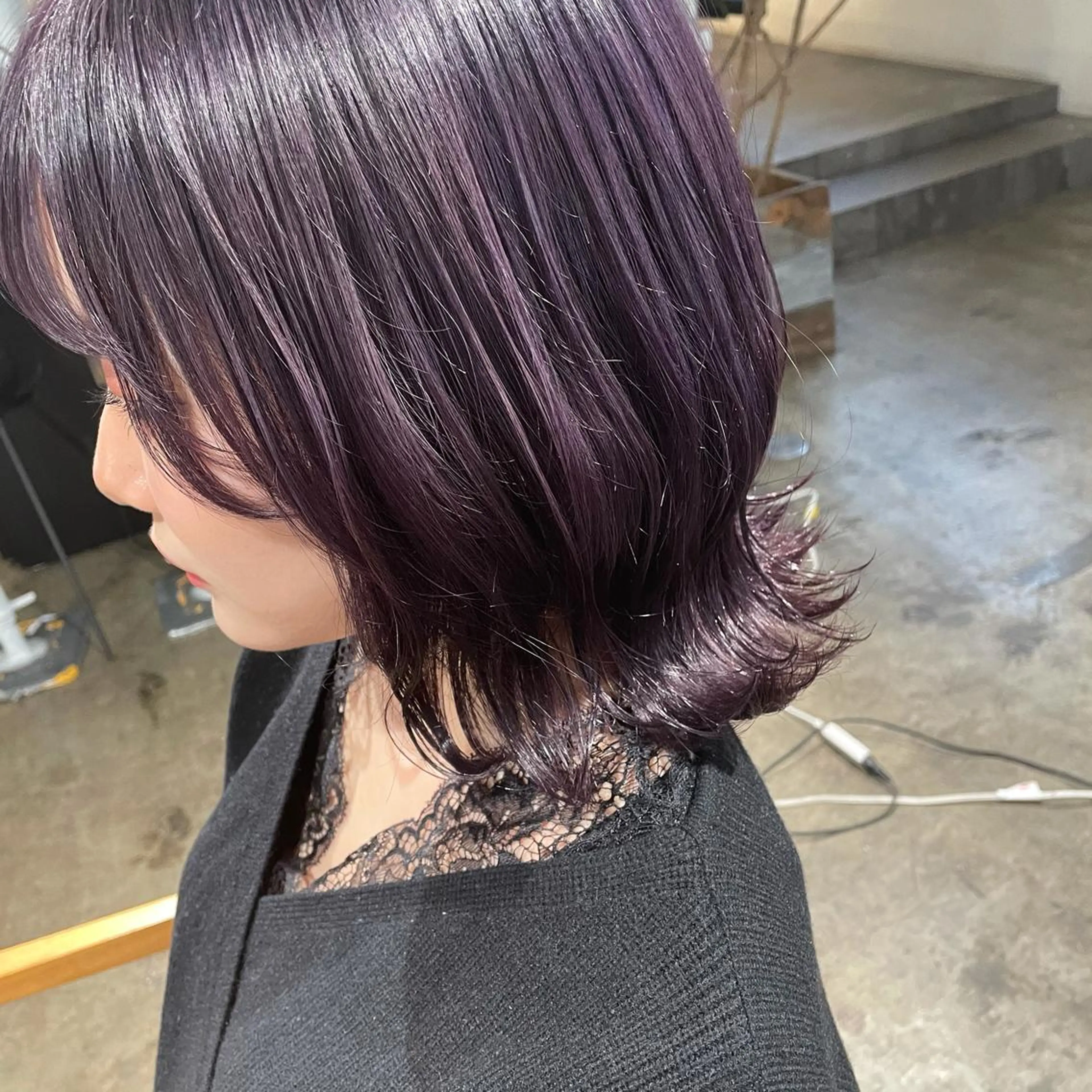 ミディアム etore 矢場町 南沙希のヘアスタイル