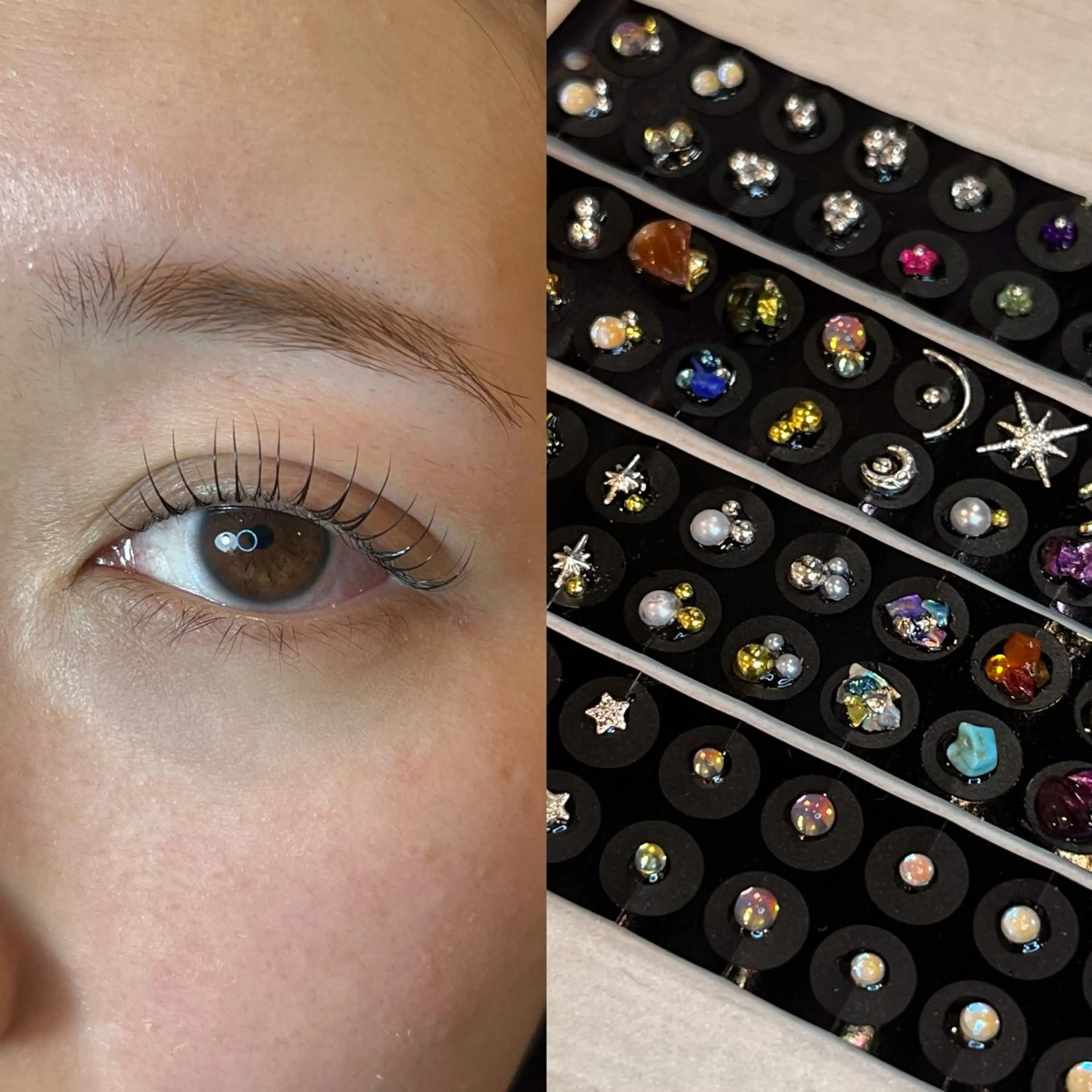 【ご新規様限定】耳ツボジュエリー+まつ毛パーマ💎✨の写真