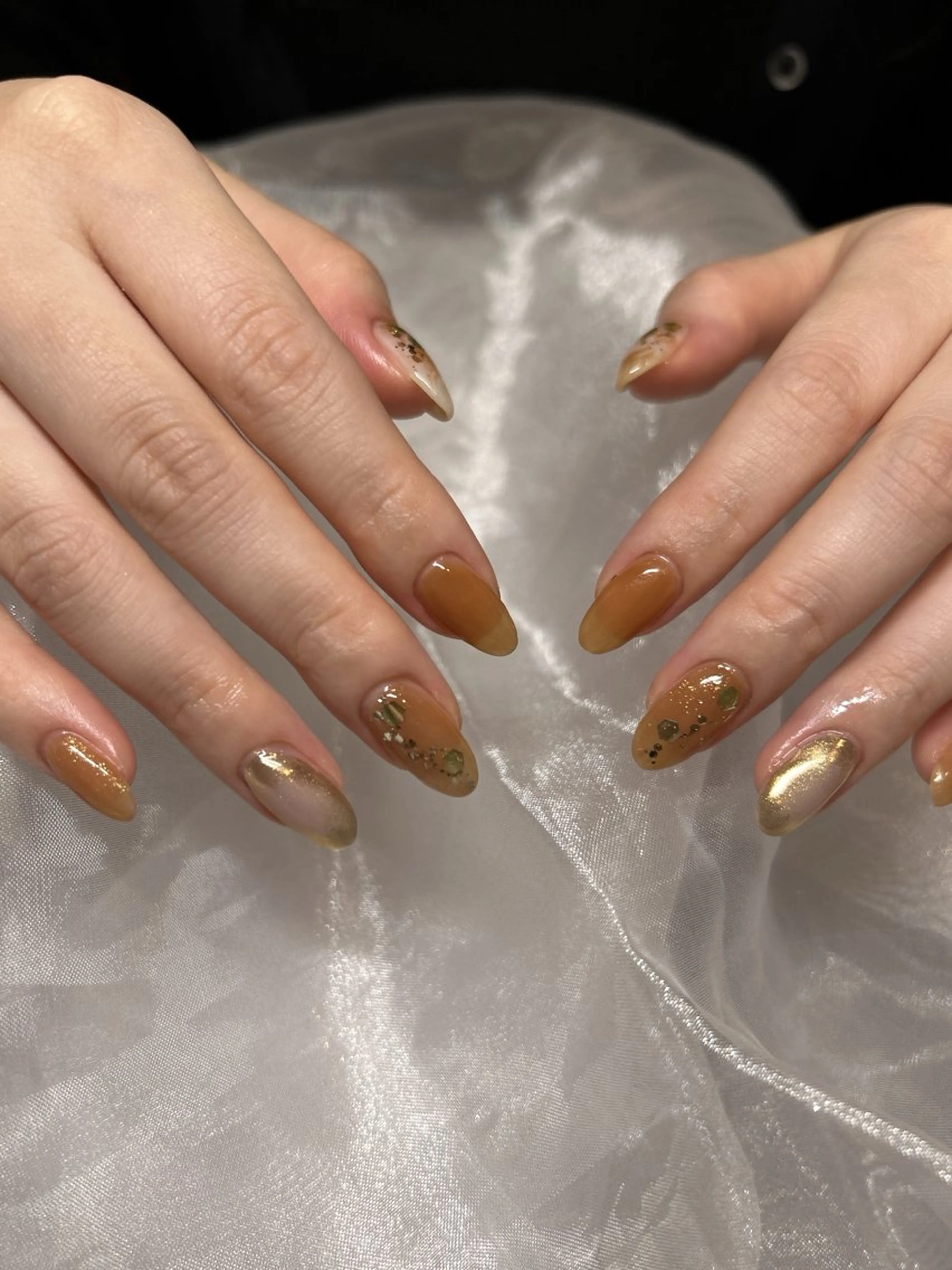 ネイル ニュアンスネイル ハンドネイル n.bebe nail所属・N. bebeのネイルデザイン