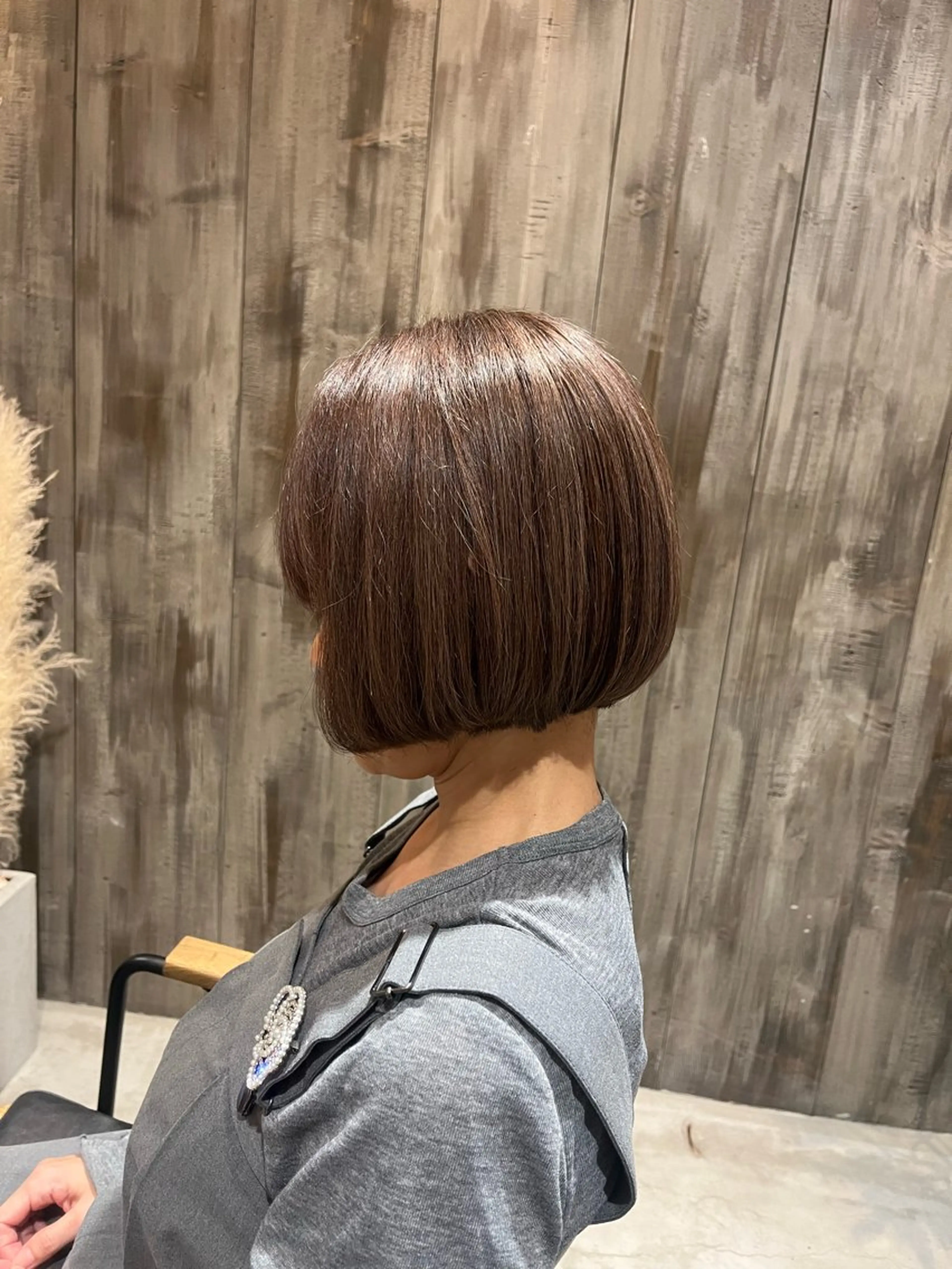 ショート ボブ ハイライト Hina/ カットモデル募集中✨のヘアスタイル