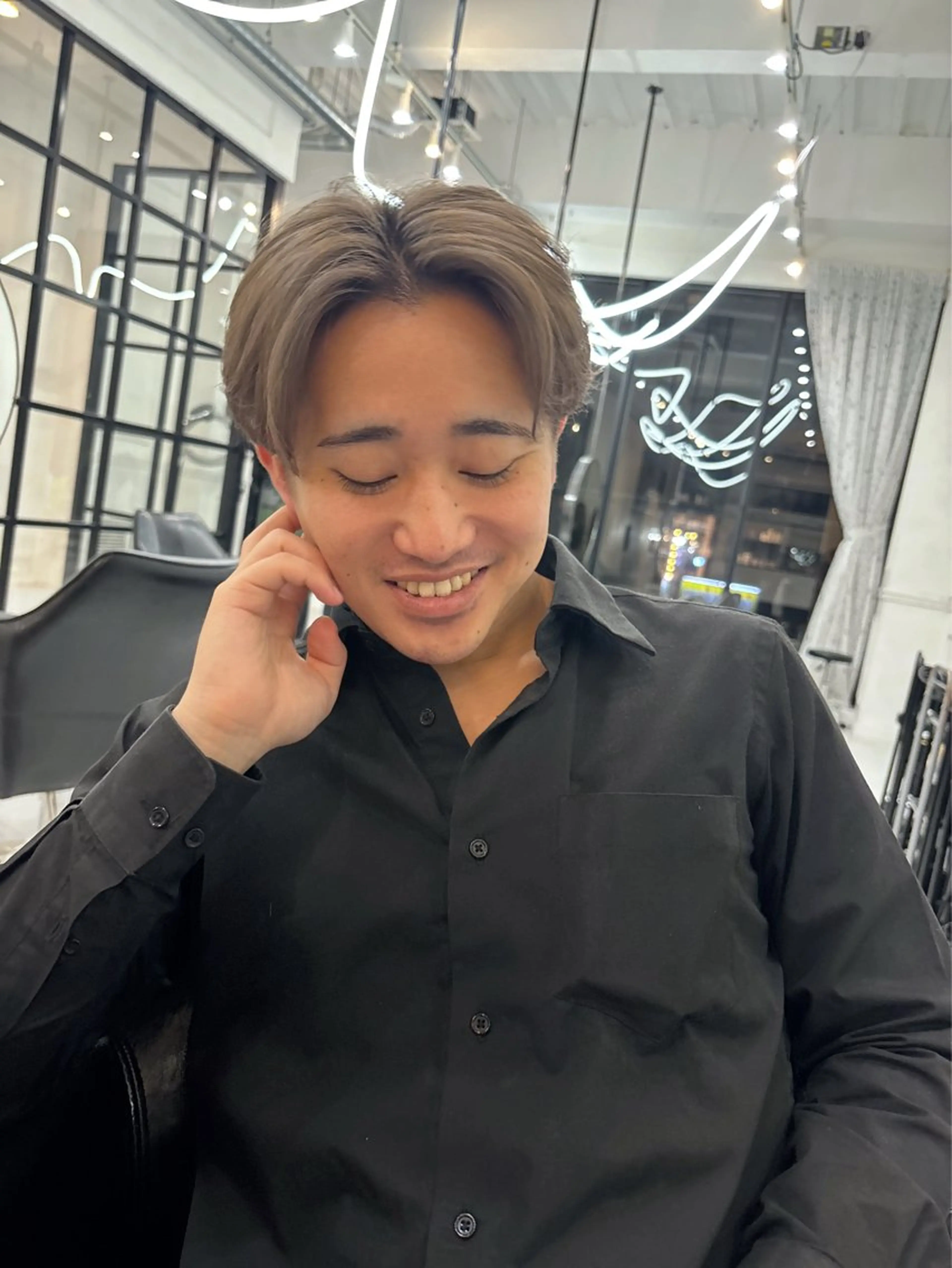 ショート カラー ヘアカラー Maison Halu YUKIのヘアスタイル