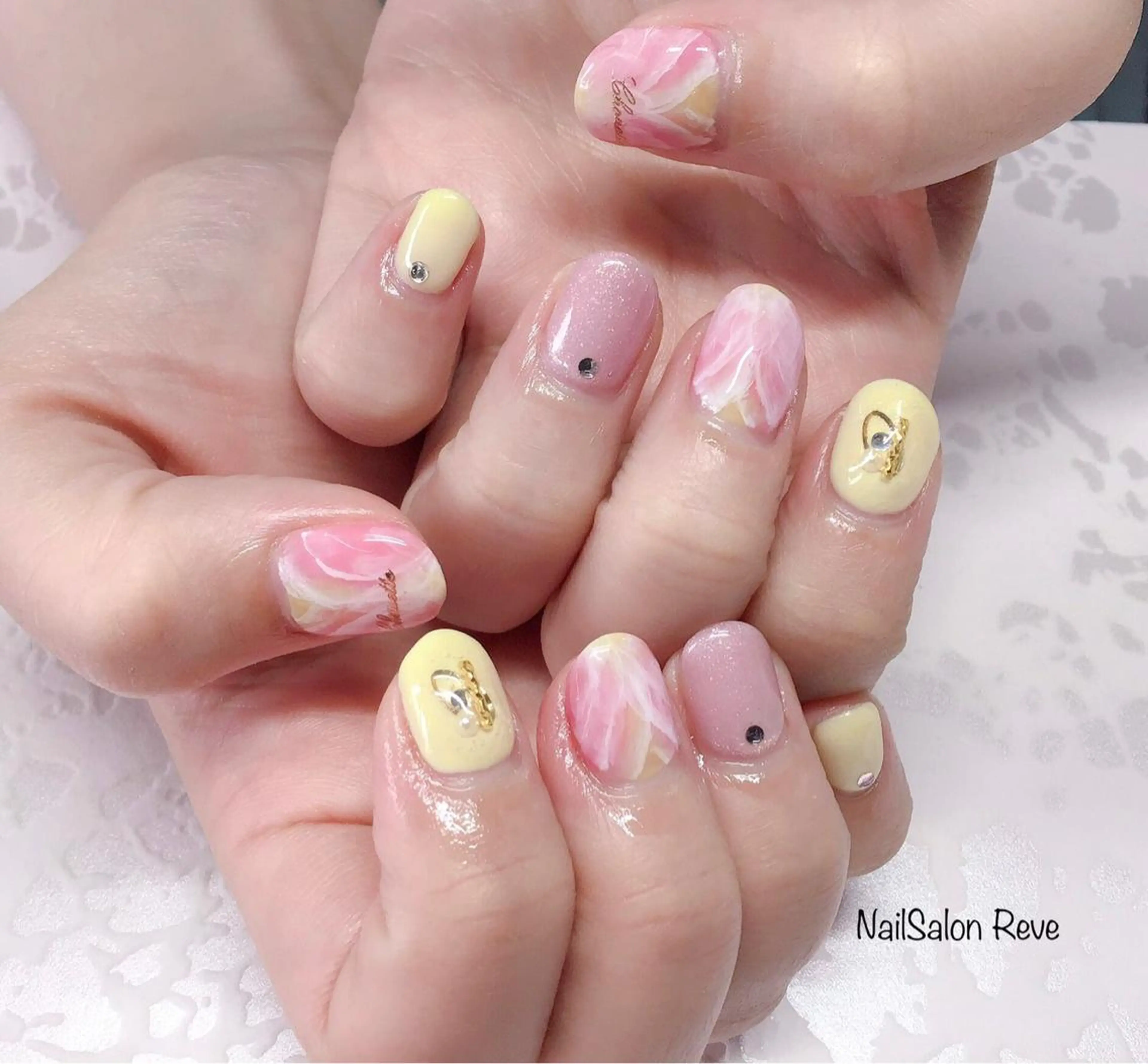 ネイル 春ネイル NailSalon   Reve（ネイルサロン レーヴ）所属・NailSalon Reveのネイルデザイン