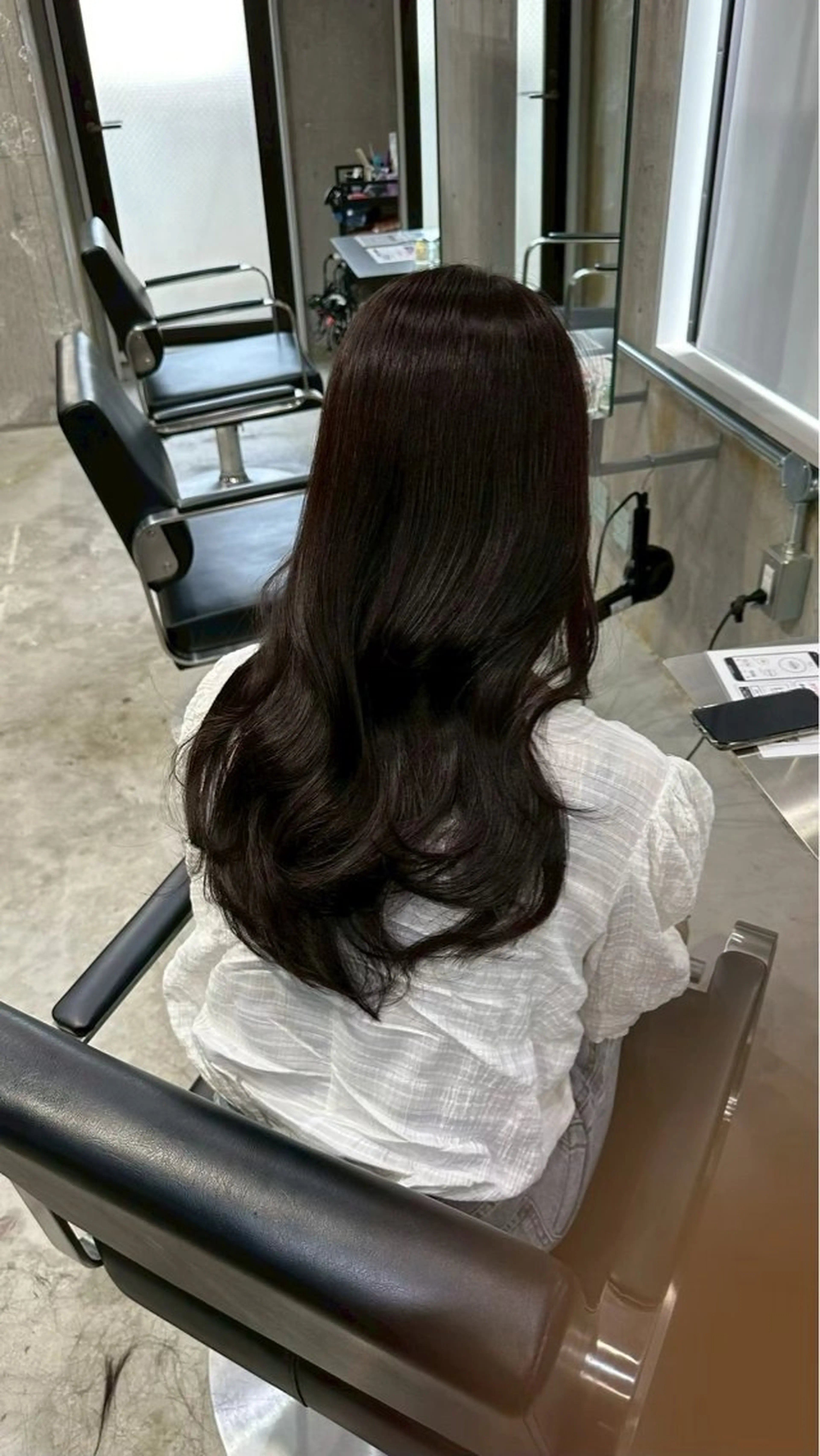 ロング カラー ブラウンカラー 透明感カラー ダークブラウン ヘアカラー LUCK船橋 /Ritoのヘアスタイル