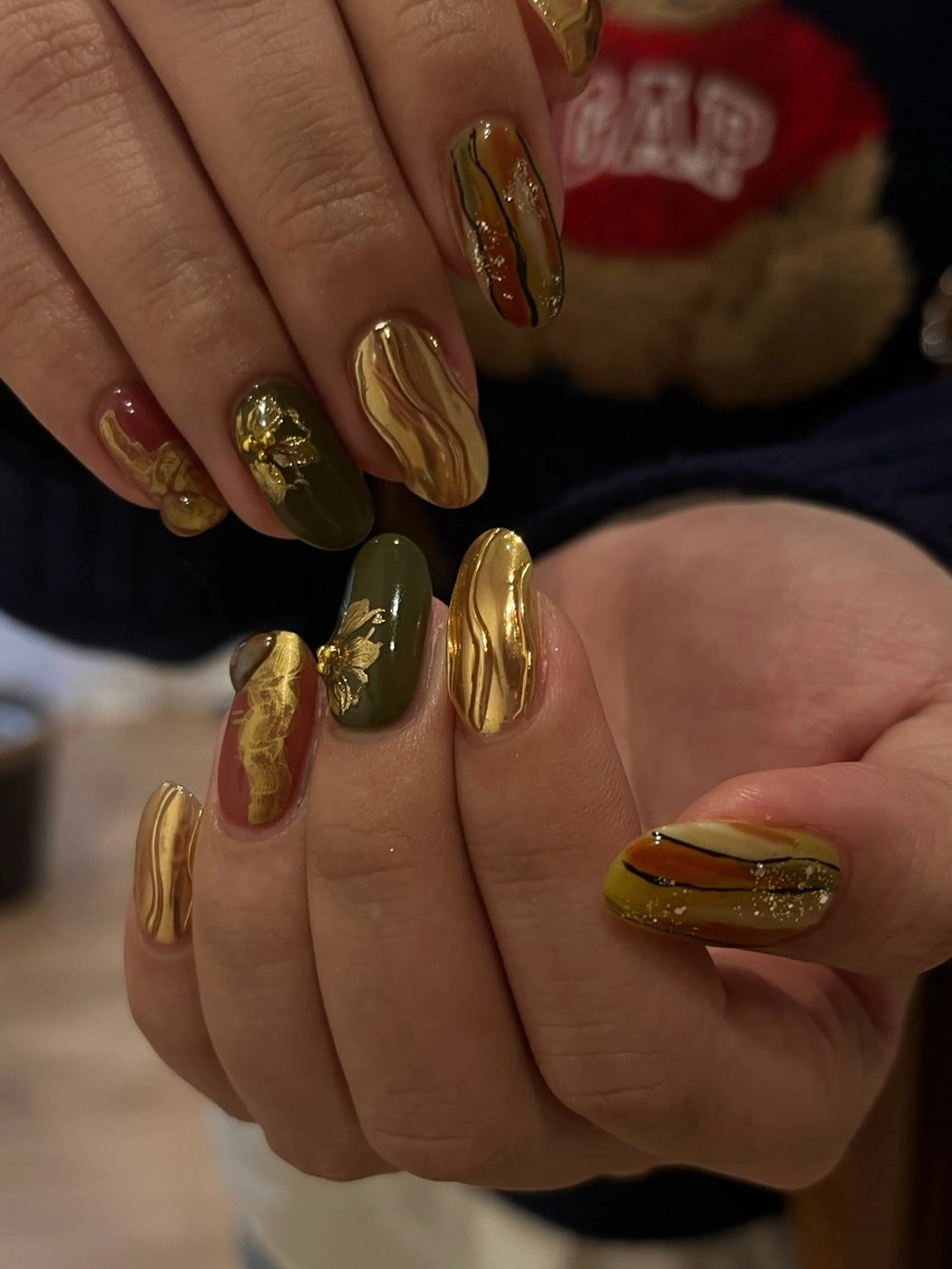 ネイル 成人式 ハンドネイル Bianca 名駅　Yamazoeのネイルデザイン