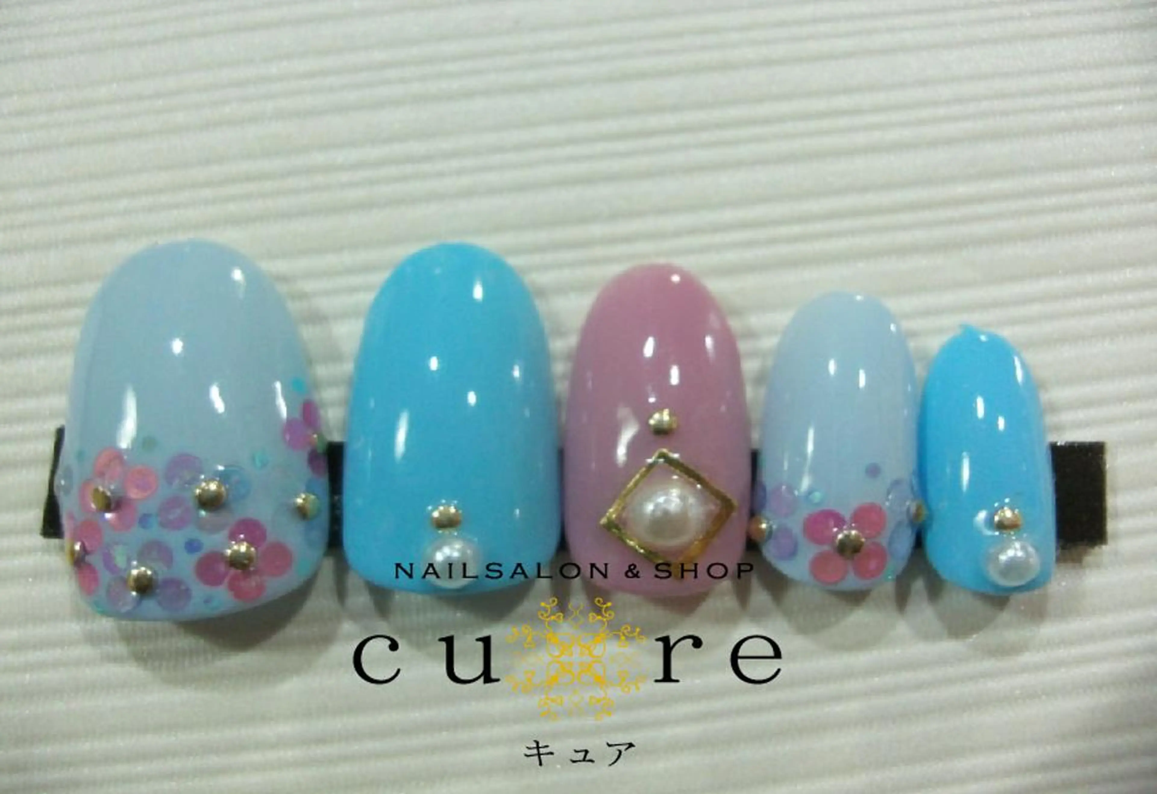 ネイル ジェルネイル ネイルサロン Cureのネイルデザイン