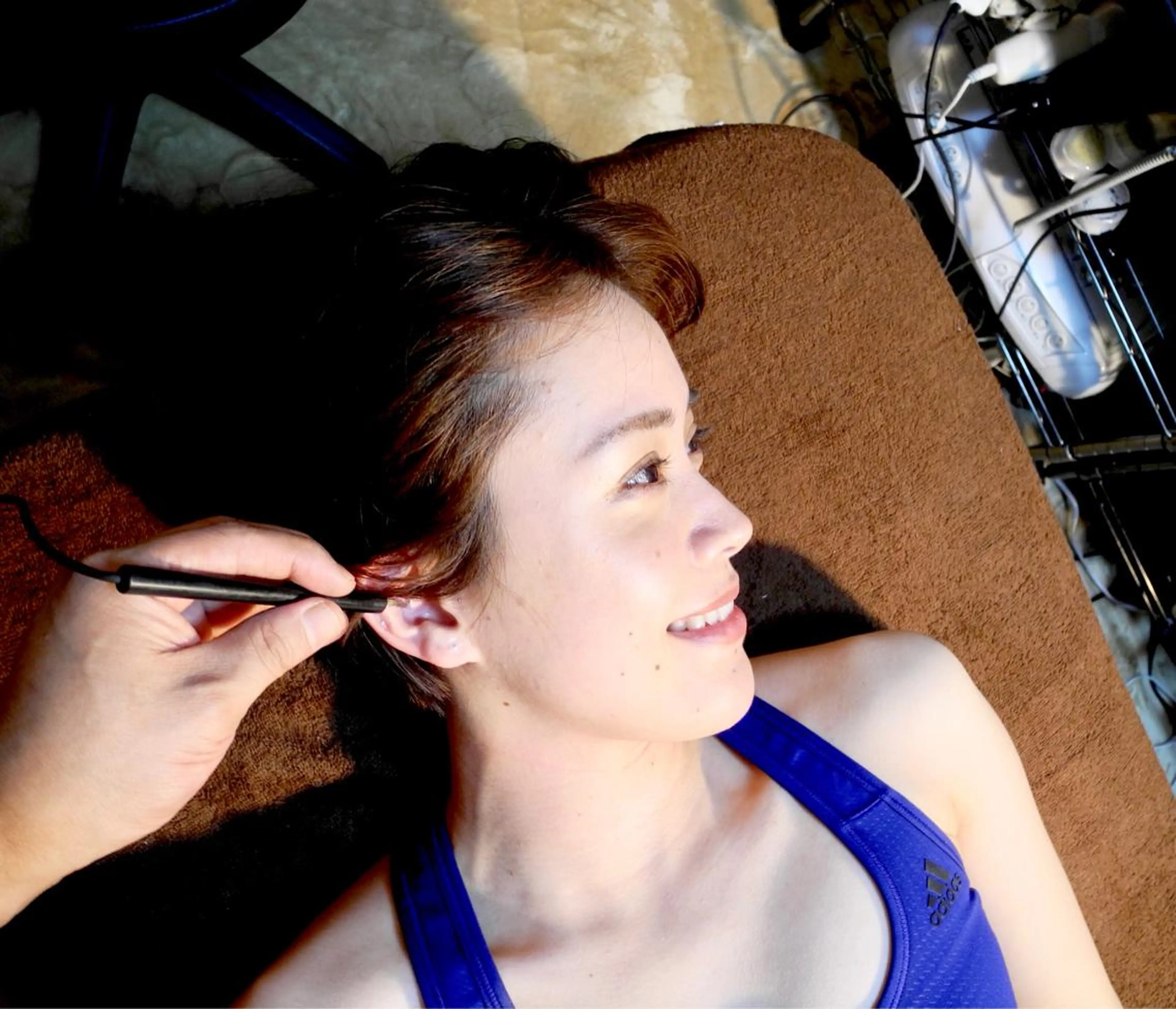 クリエイティブ耳つぼ耳介療法&よもぎ蒸し腸内デトックスダイエットプラン60分7000円がの写真