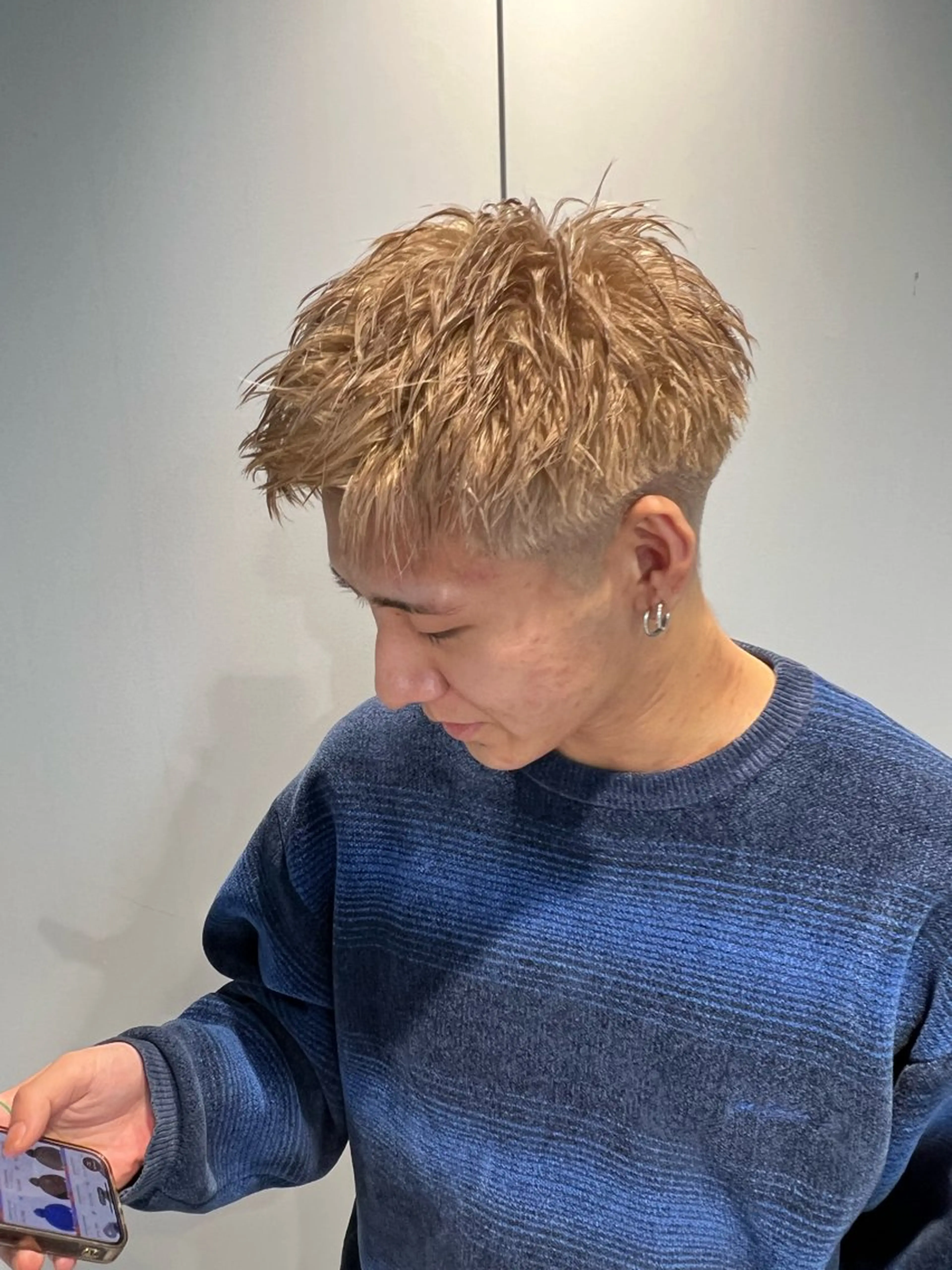 【ミニモ限定価格✨】　　　　　　　　　　　　カット➕ダブルカラー➕オージュアトリートメント❗️🩷の写真