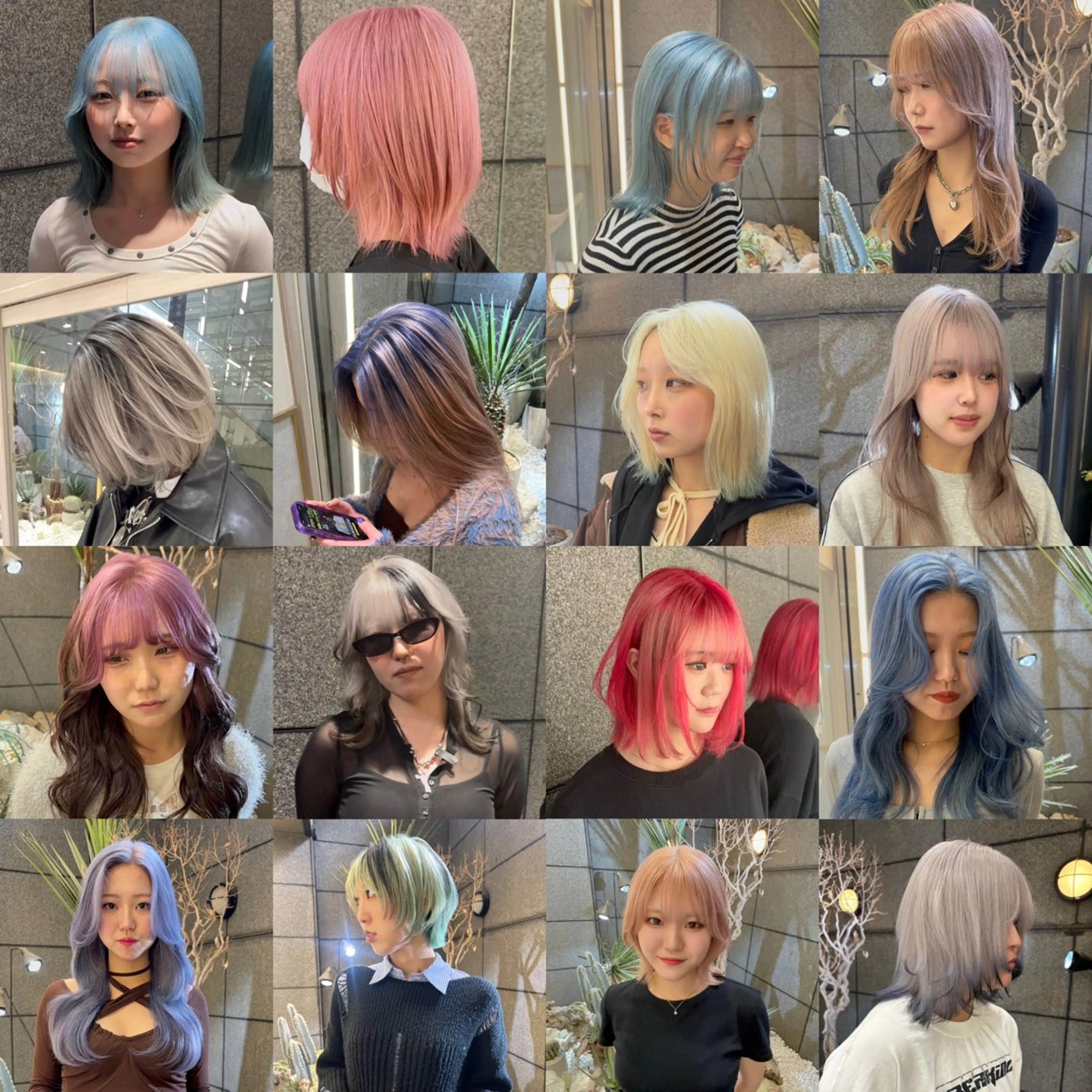 ミディアム カラー デザインカラー ハイトーンカラー カット ヘアカラー トリートメント 🥇メンズパーマ /縮毛矯正/木村神心のヘアスタイル