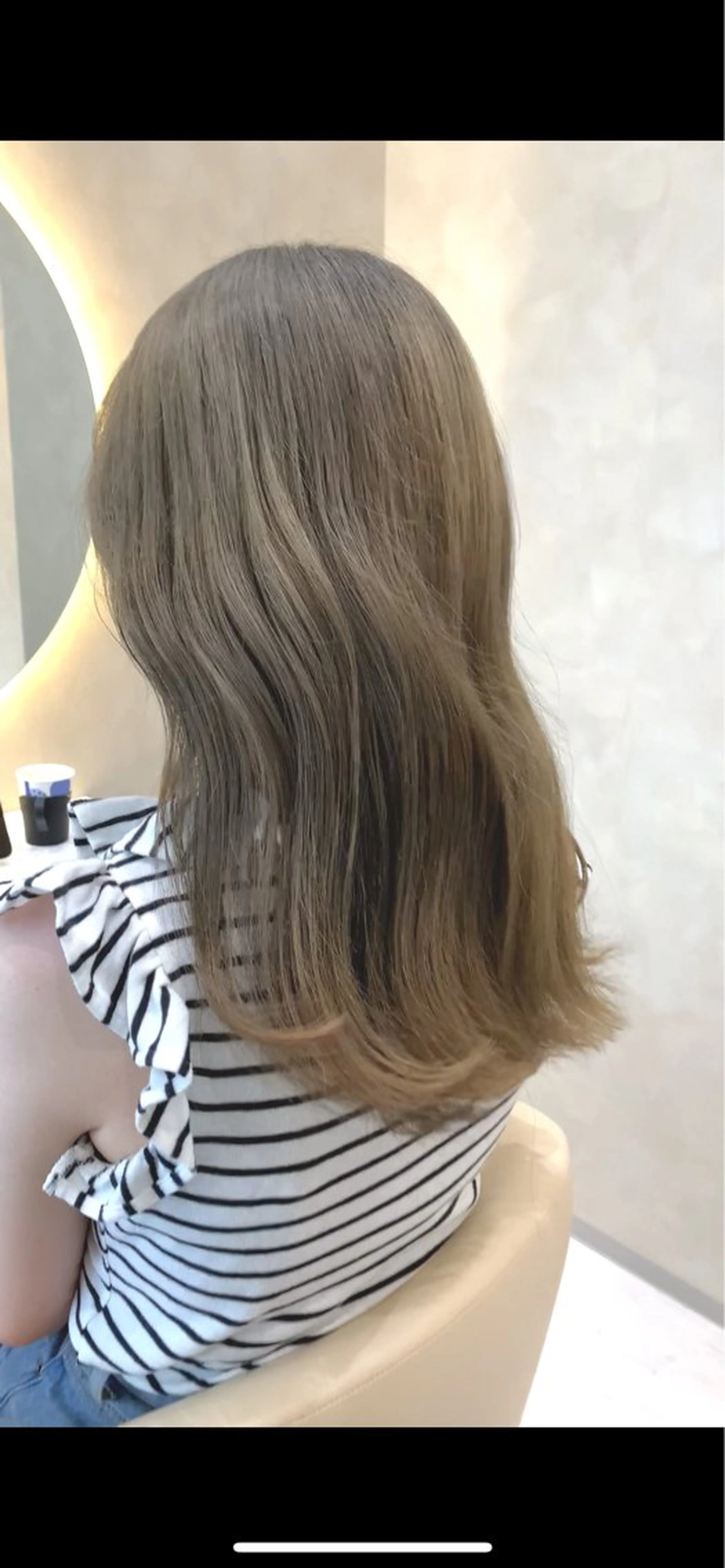 ロング カット ヘアカラー トリートメント 美髪矯正 吉岡柊斗のヘアスタイル