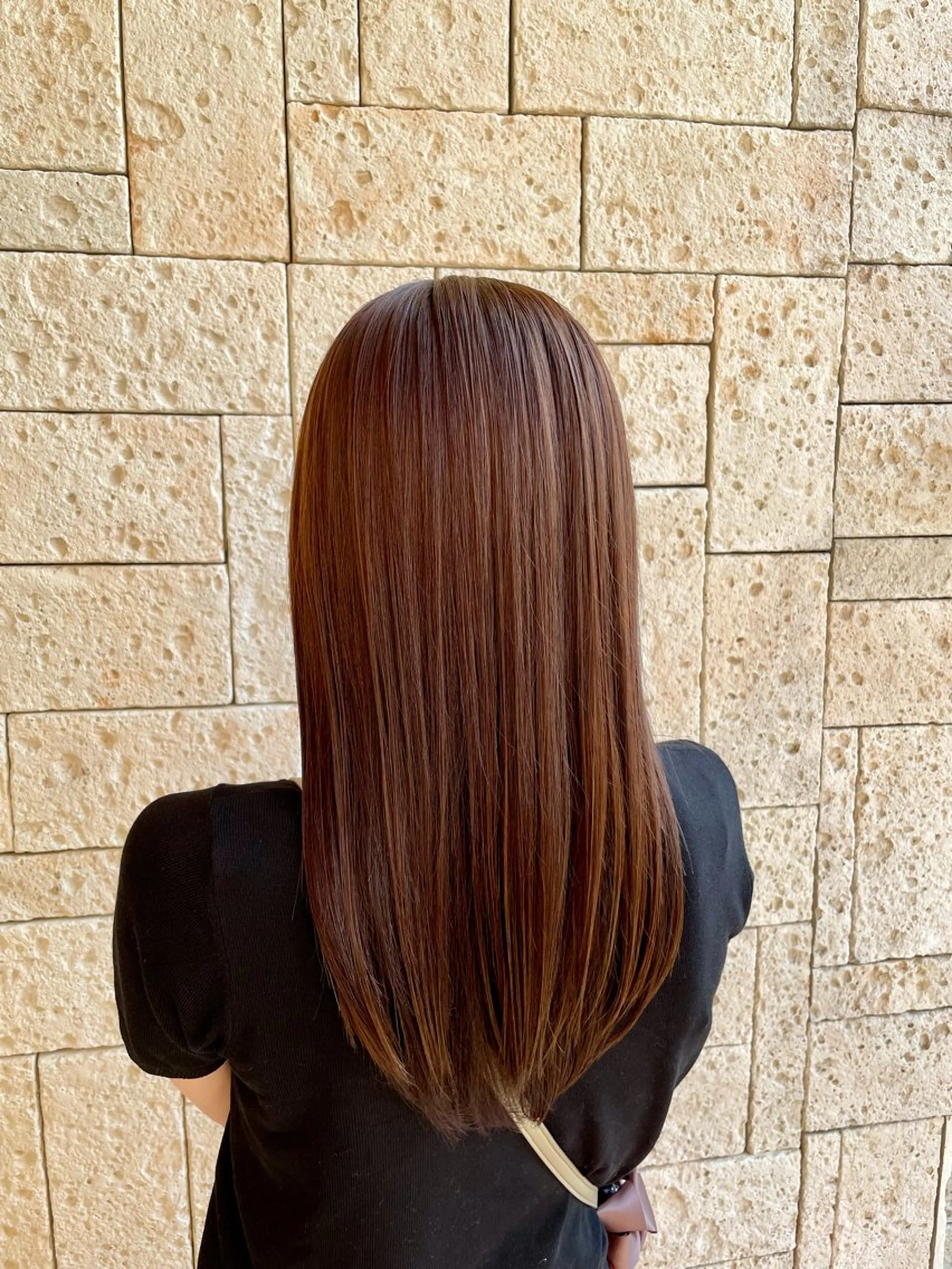 ロング ヘアカラー トリートメント 木村 一葵のヘアスタイル