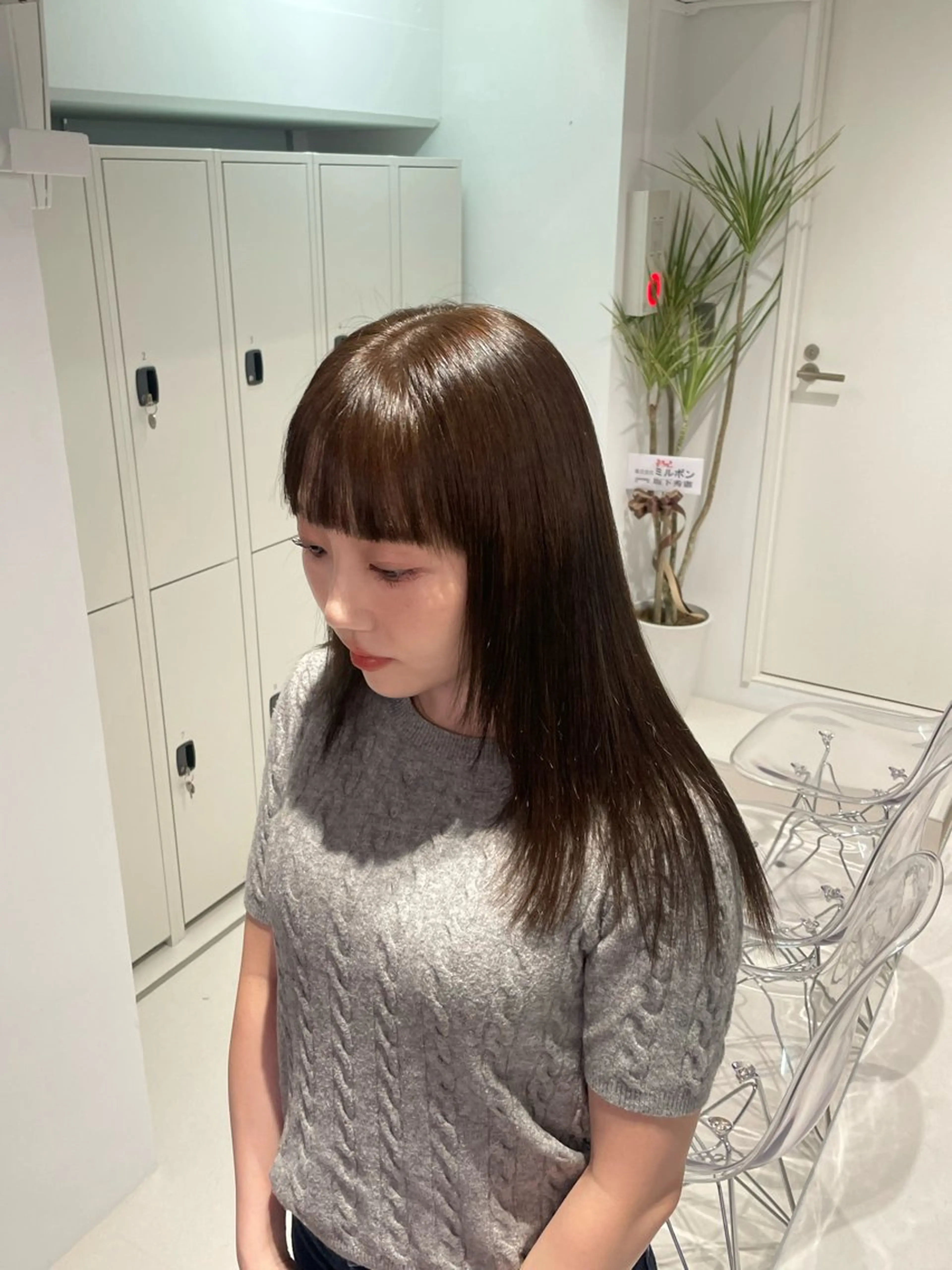 カラー ヘアカラー とば みゆうのヘアスタイル