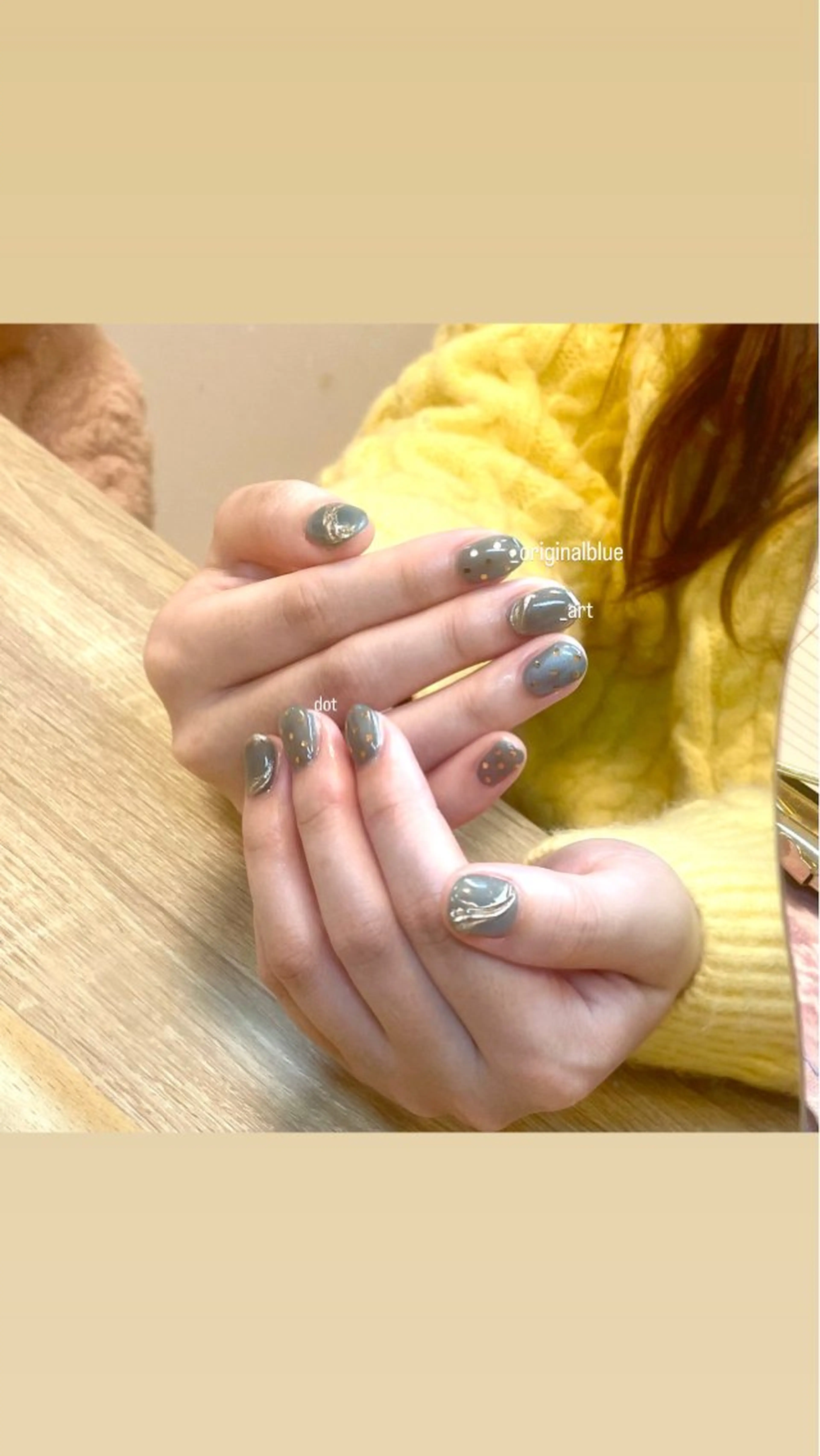 ネイル ハンドネイル フットネイル 斎藤 桃華のネイルデザイン