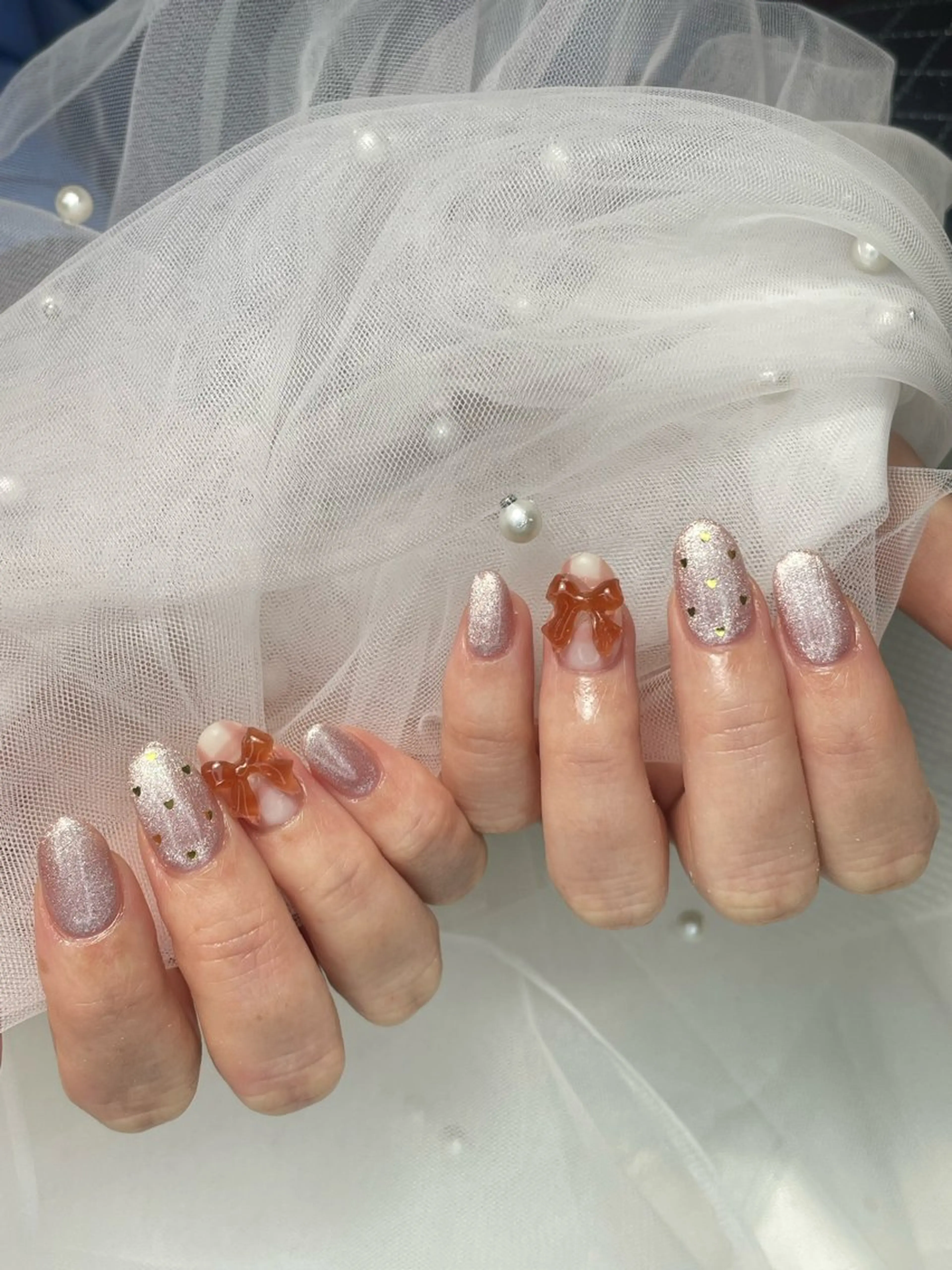 ネイル ハンドネイル オーロラ所属・YUI nailのネイルデザイン