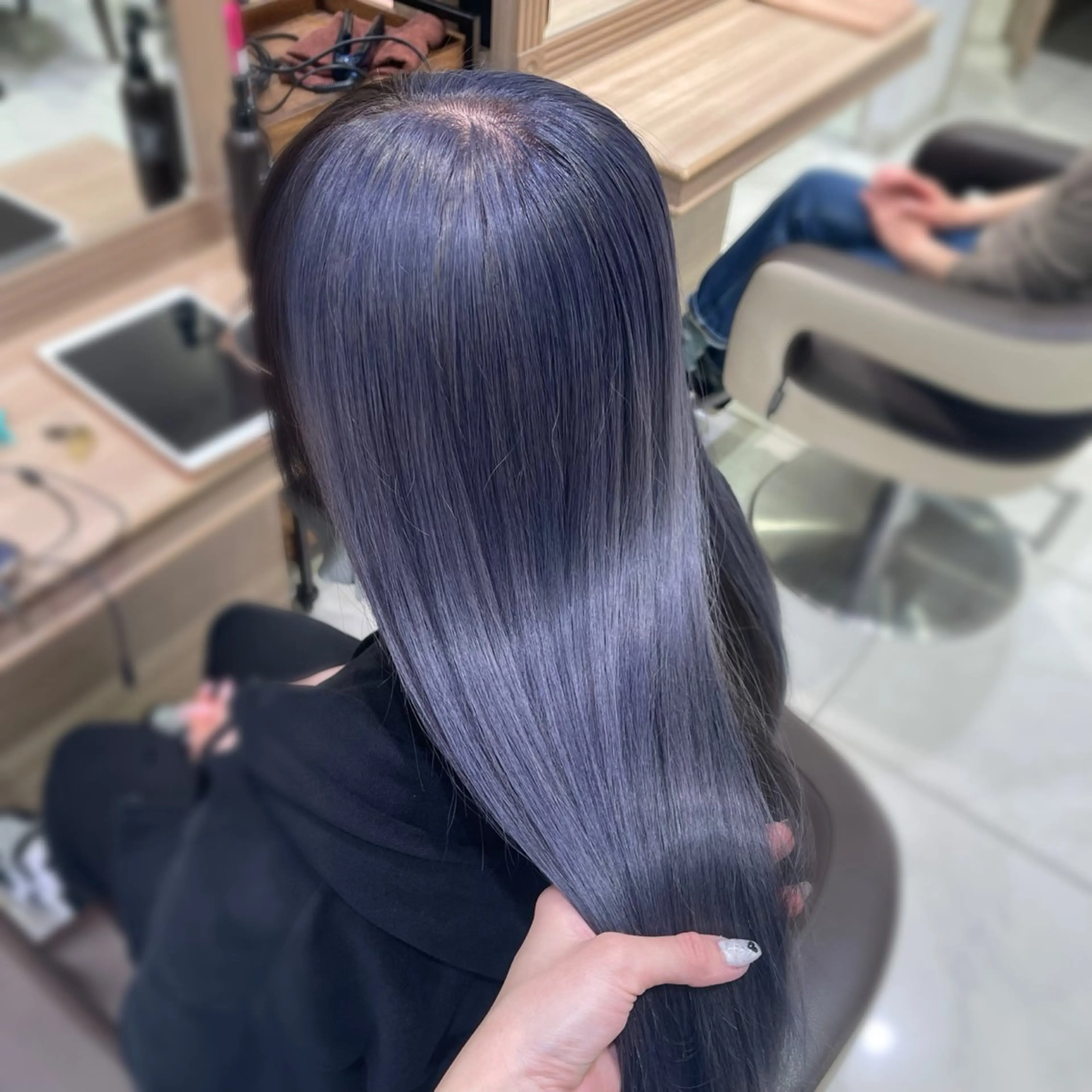 ロング カラー ヘアカラー トリートメント 艶カラー みゆう🎀のヘアスタイル