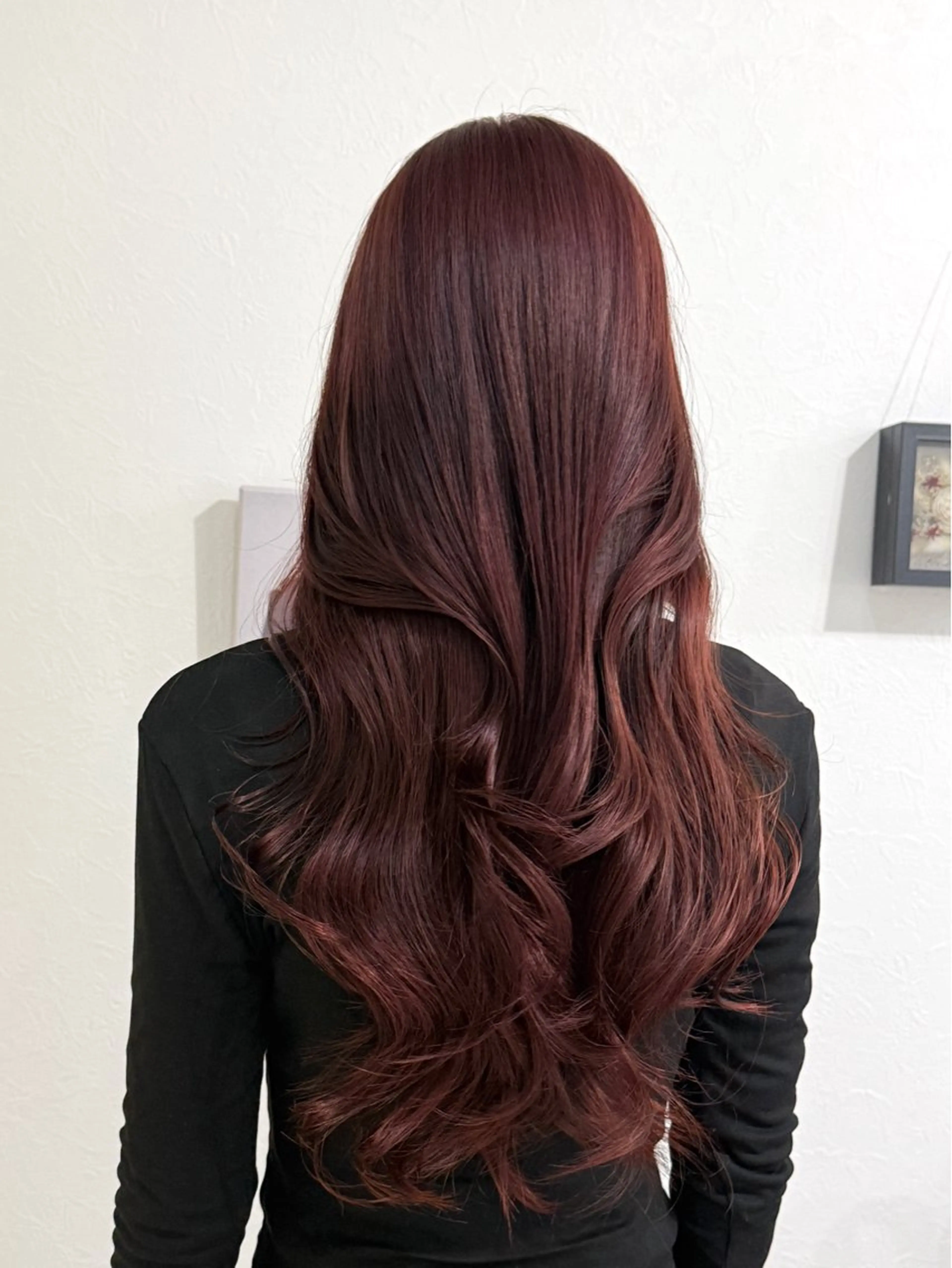 ロング カラー ヘアカラー トリートメント piLLon/ RYUKAのヘアスタイル