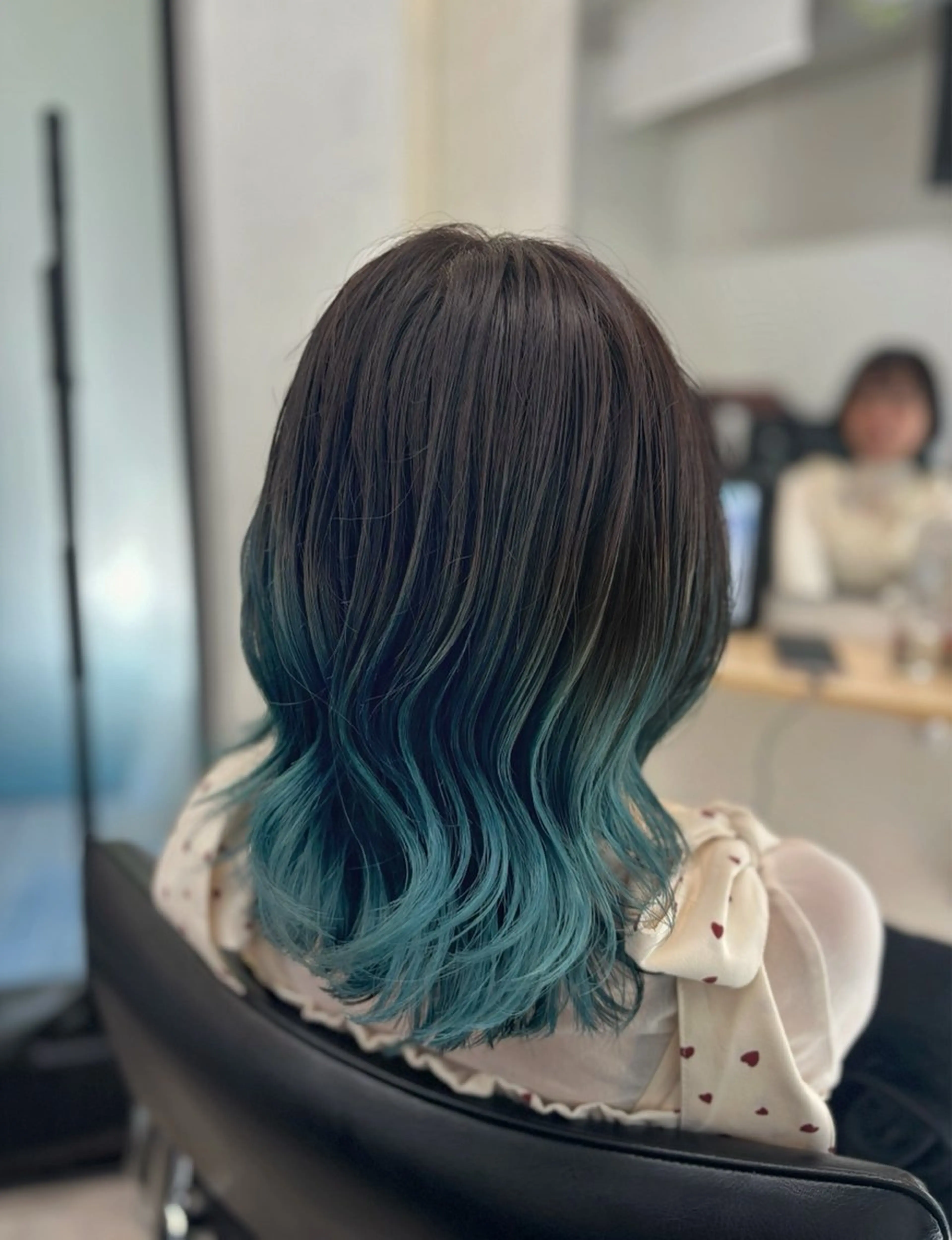 ミディアム カラー カット ヘアカラー 小顔似合わせカット ┊︎＊AYANO＊のヘアスタイル