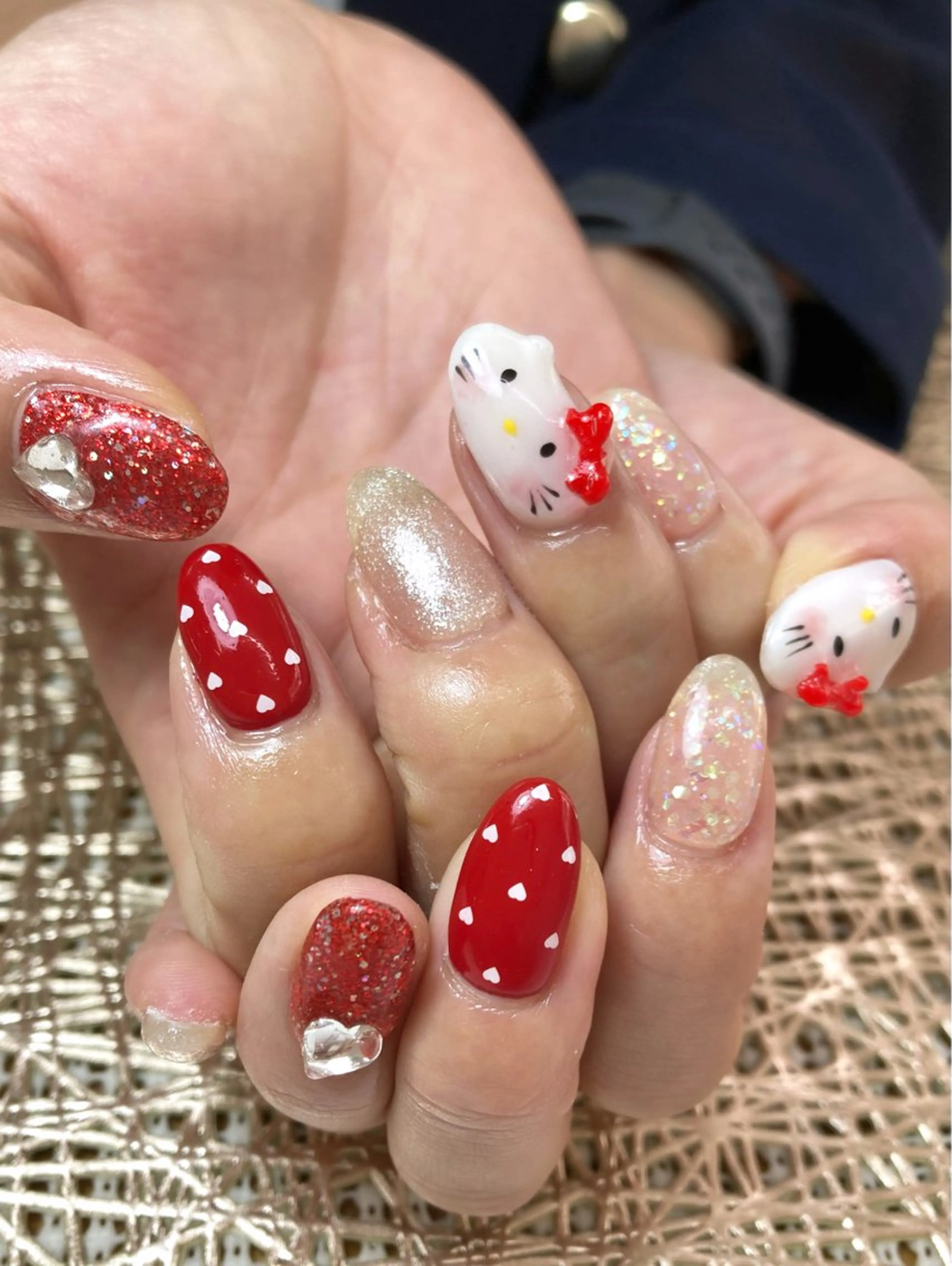 ネイル nail atelier  new moon所属・new moon 森のネイルデザイン