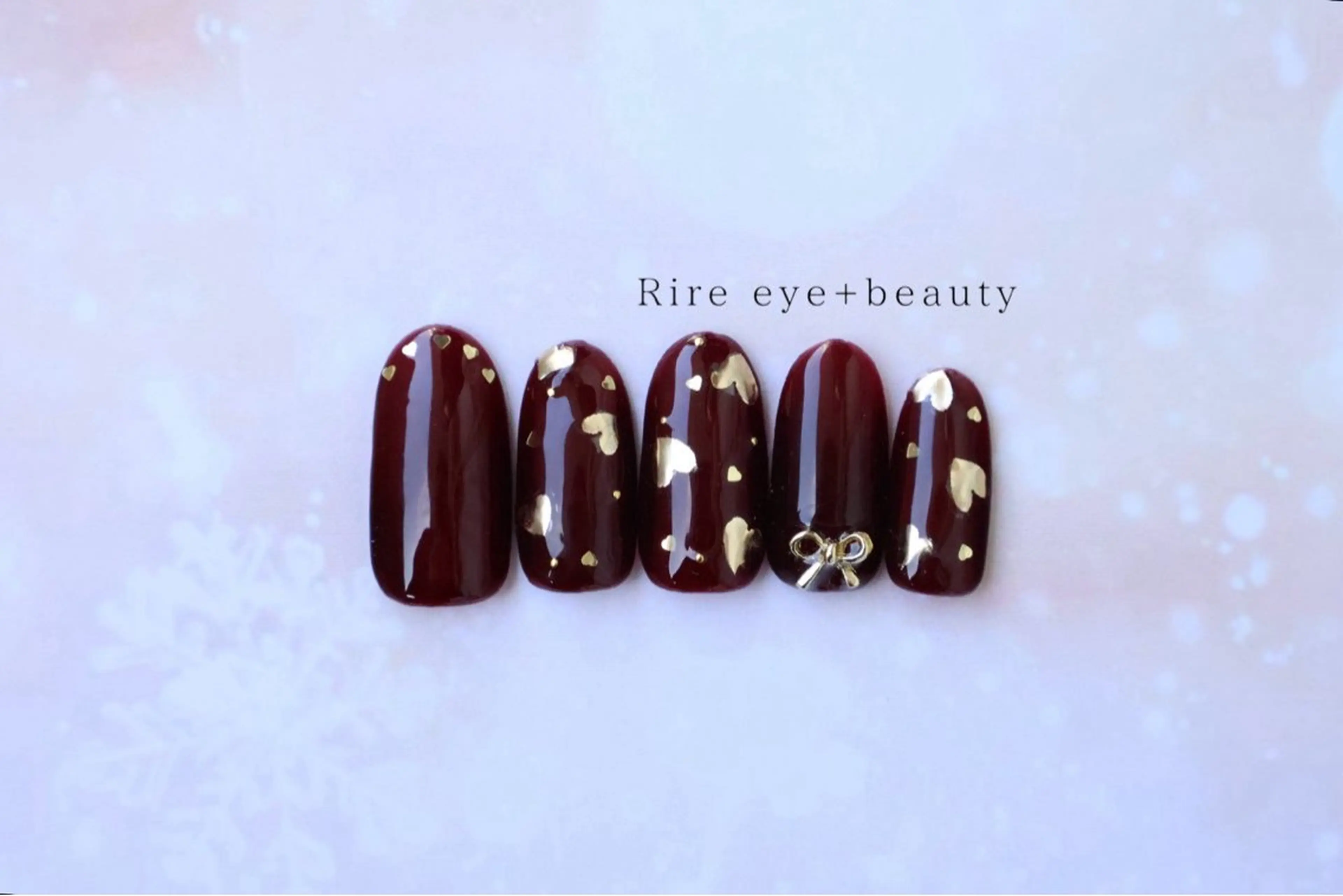 ネイル Rire eye + beauty 【リールアイプラスビューティー】所属・Rire miuのネイルデザイン