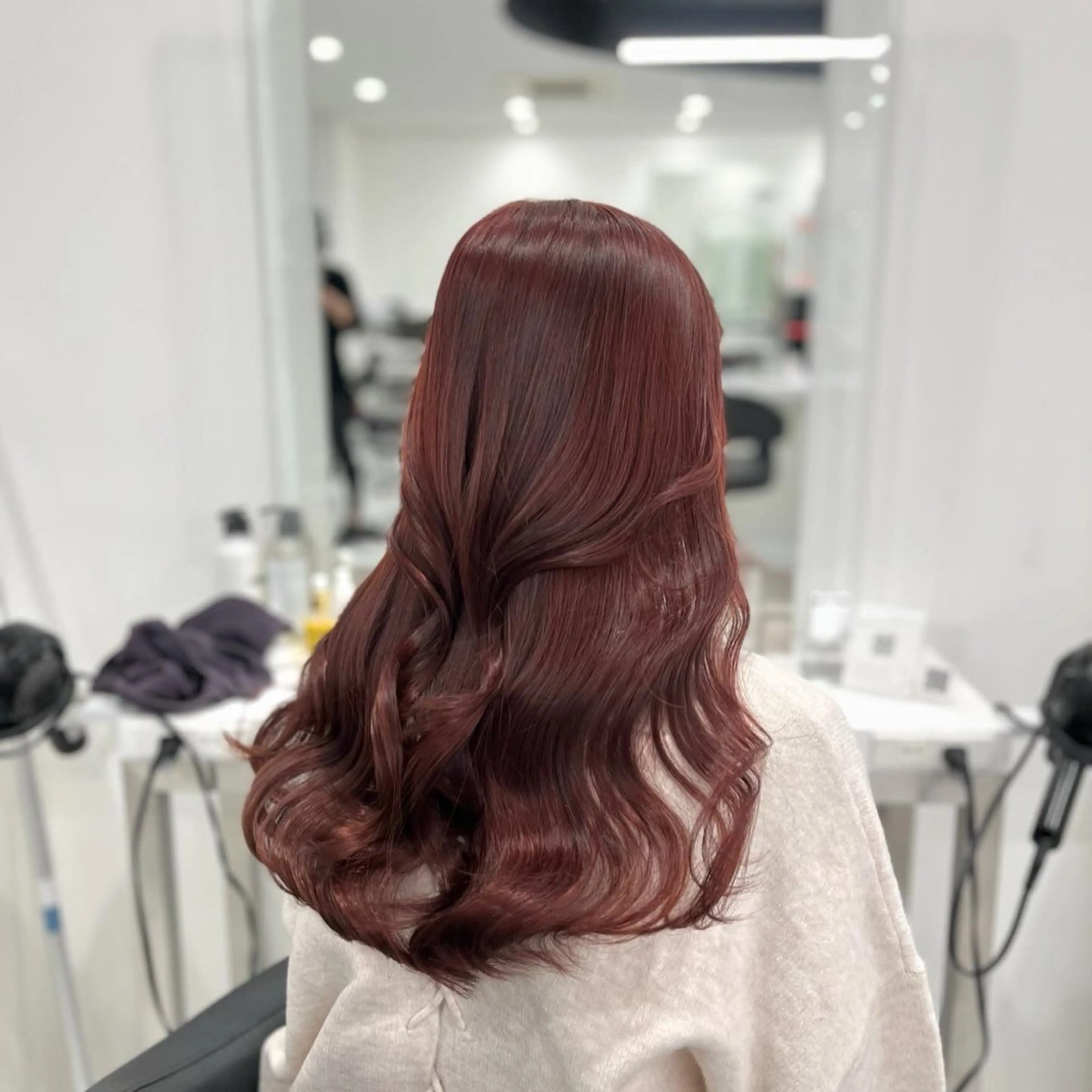 ロング カラー ダメージレスハイ トーン💖kanonのヘアスタイル