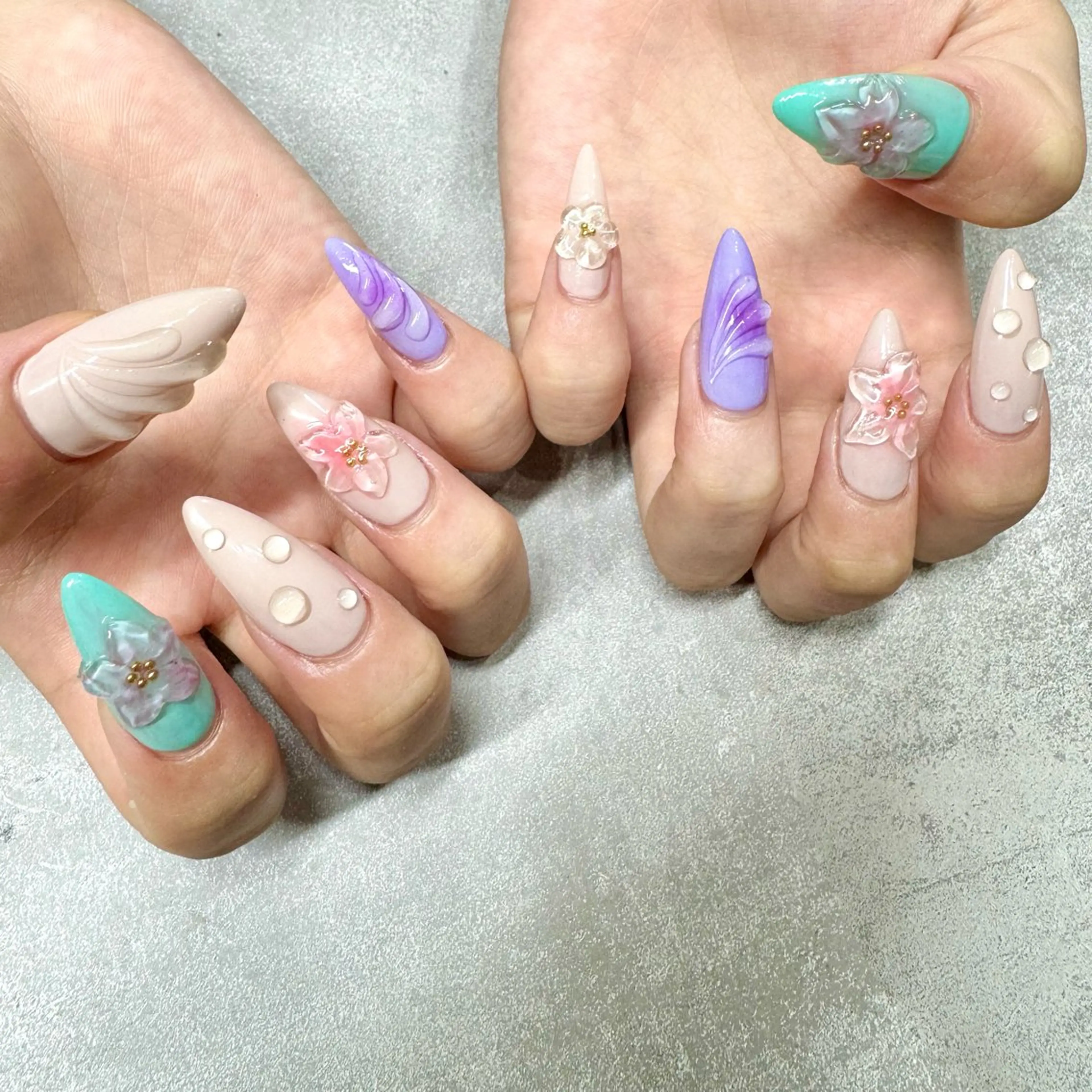 ネイル ハンドネイル private salon lien所属・private salon　lienのネイルデザイン