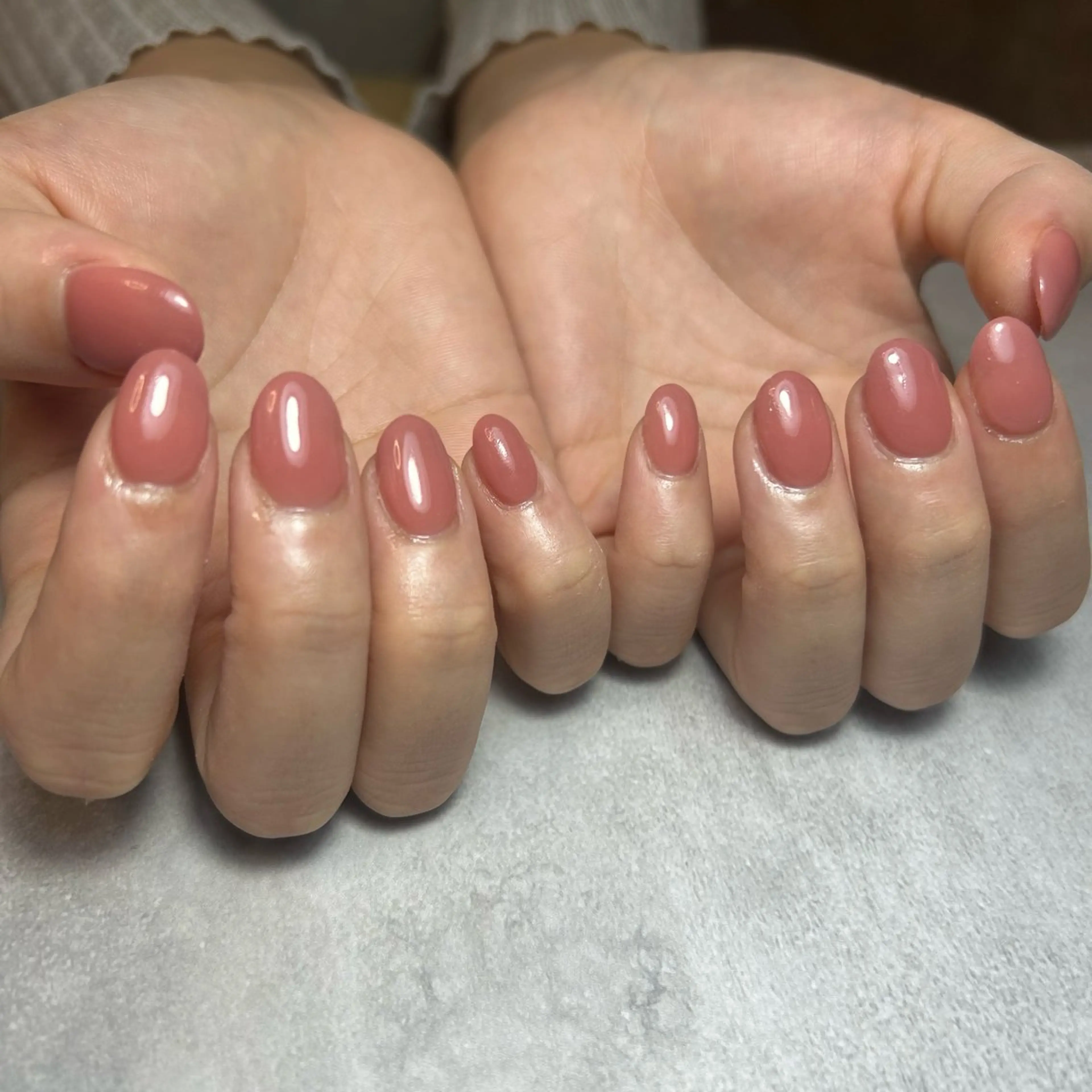 ネイル ハンドネイル 究極の ワンカラー専門店のネイルデザイン