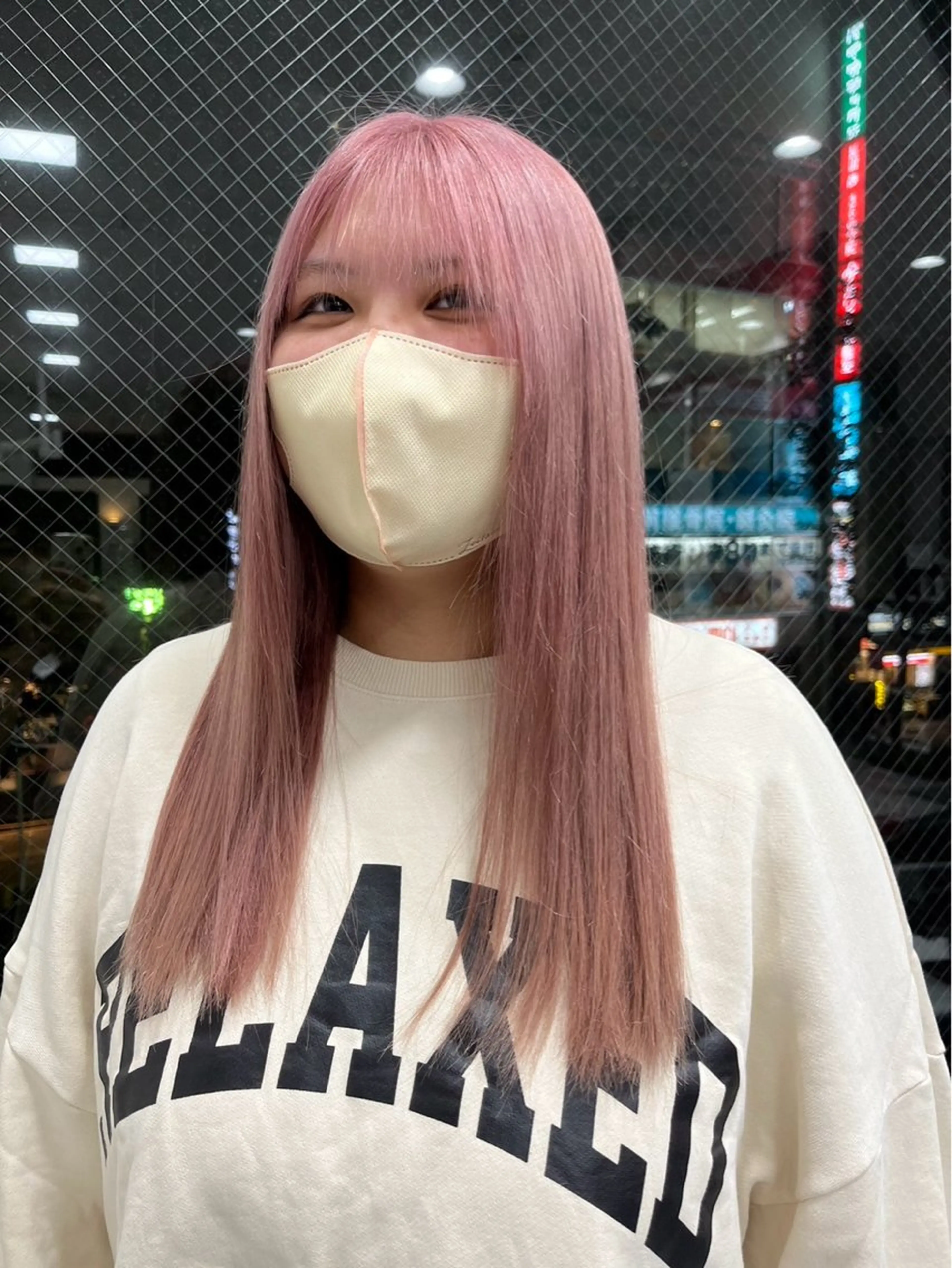 ロング カラー 🐥くまがい💛 ダブルカラー／パーマのヘアスタイル