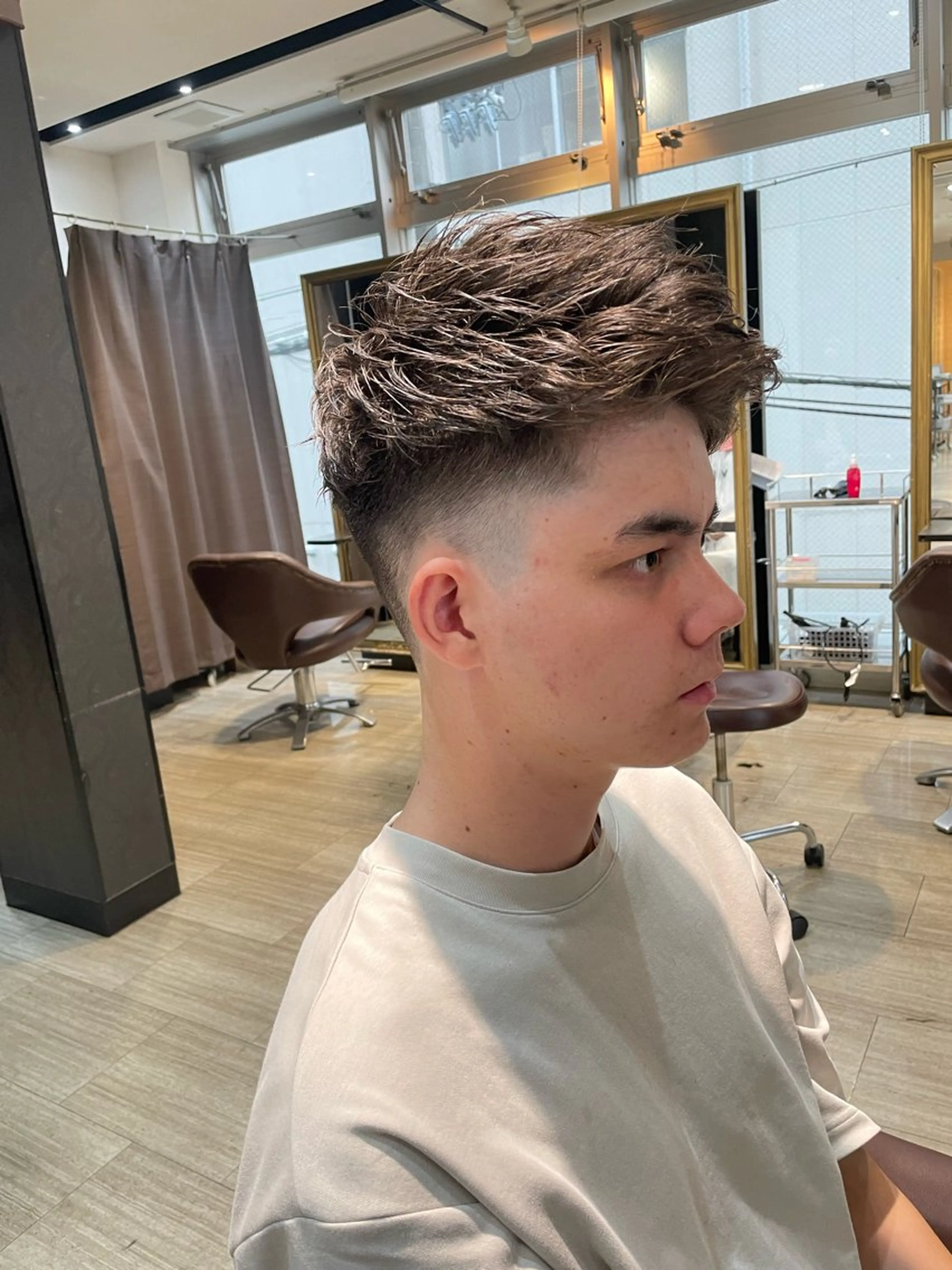 カット＋カラーの写真