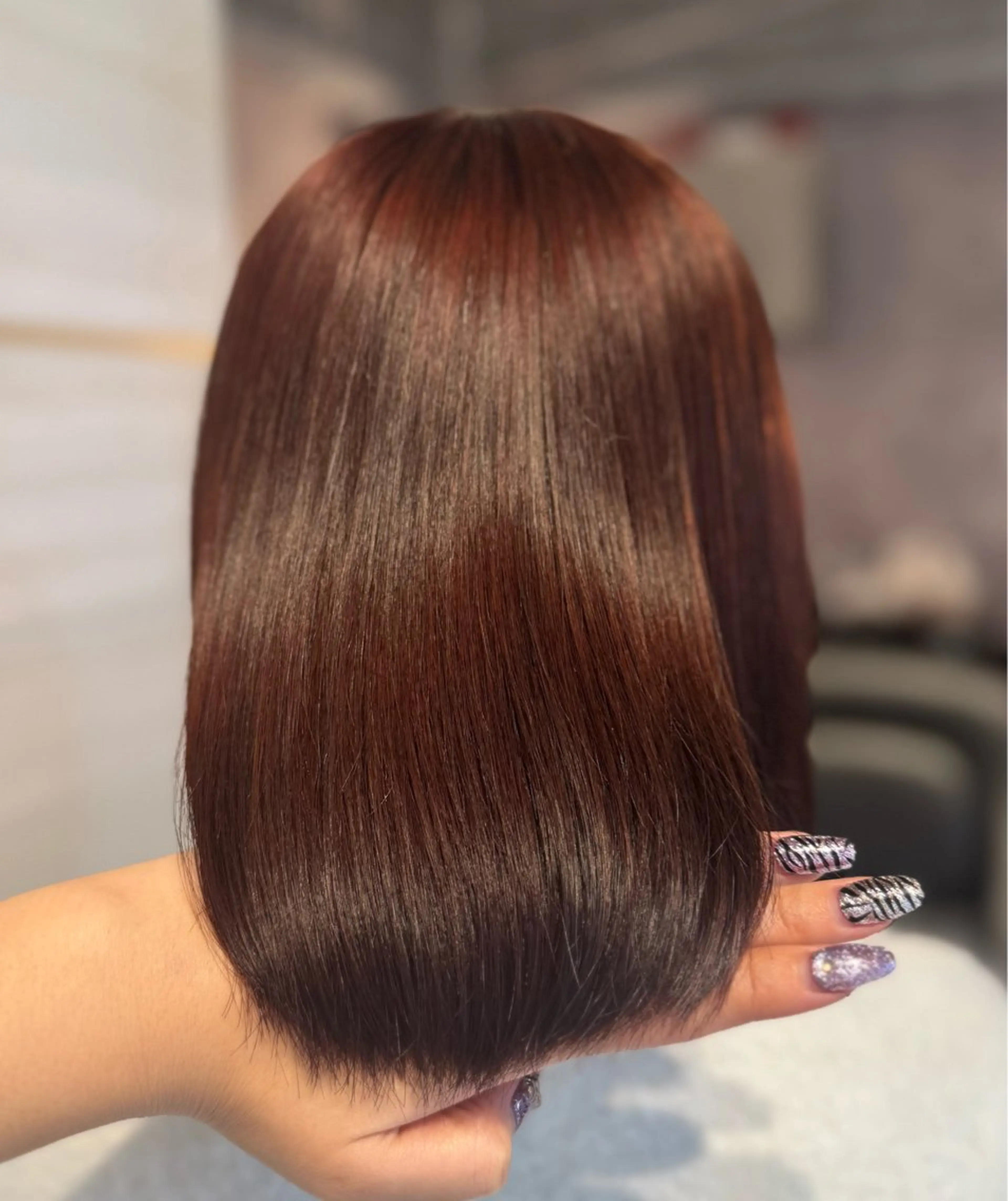 ミディアム カラー 🩶mana🩶艶髪 /カラーオンカラーのヘアスタイル