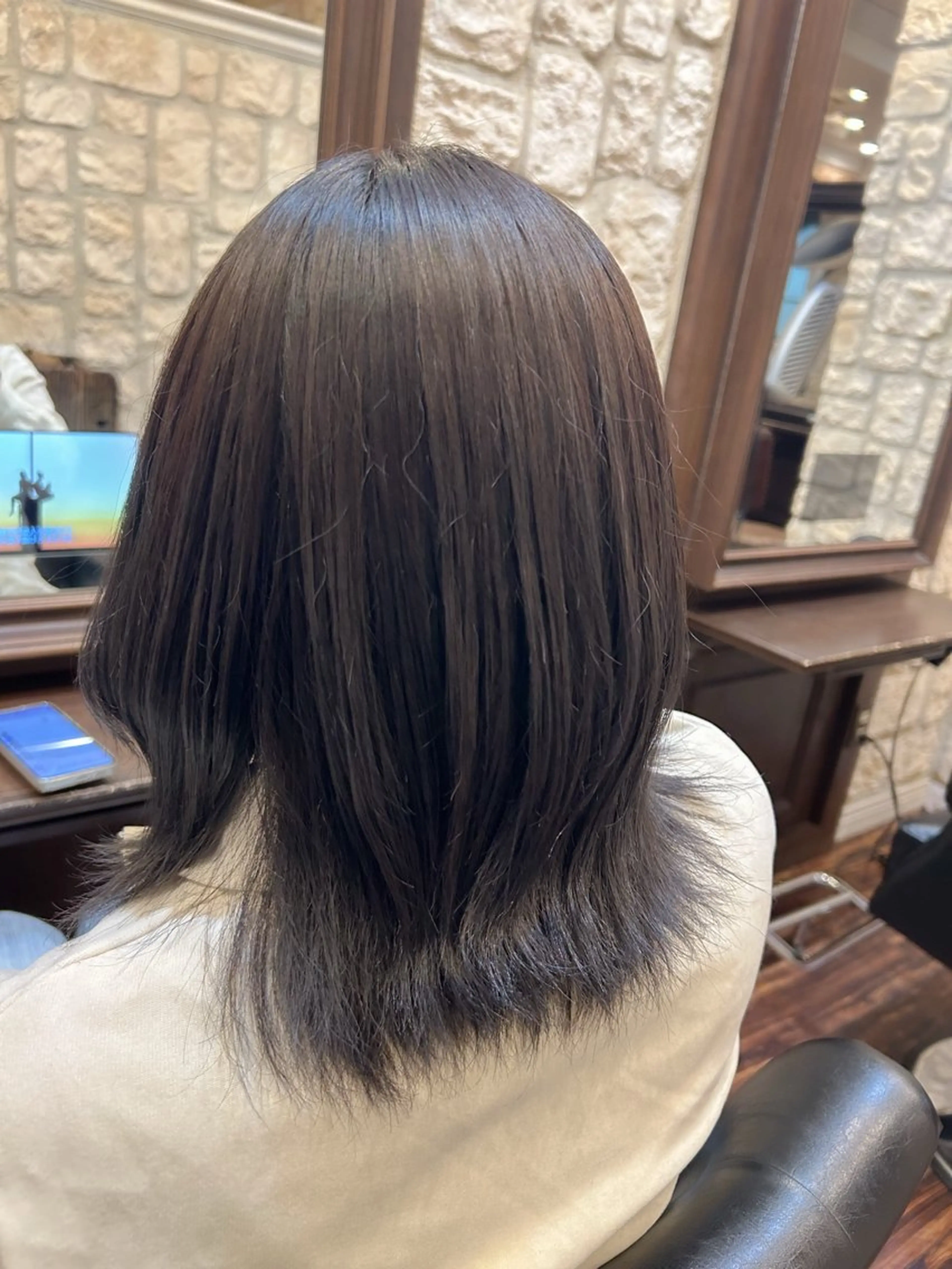 ミディアム カラー 透明感カラー 🪼宮当 亜海🪼のヘアスタイル