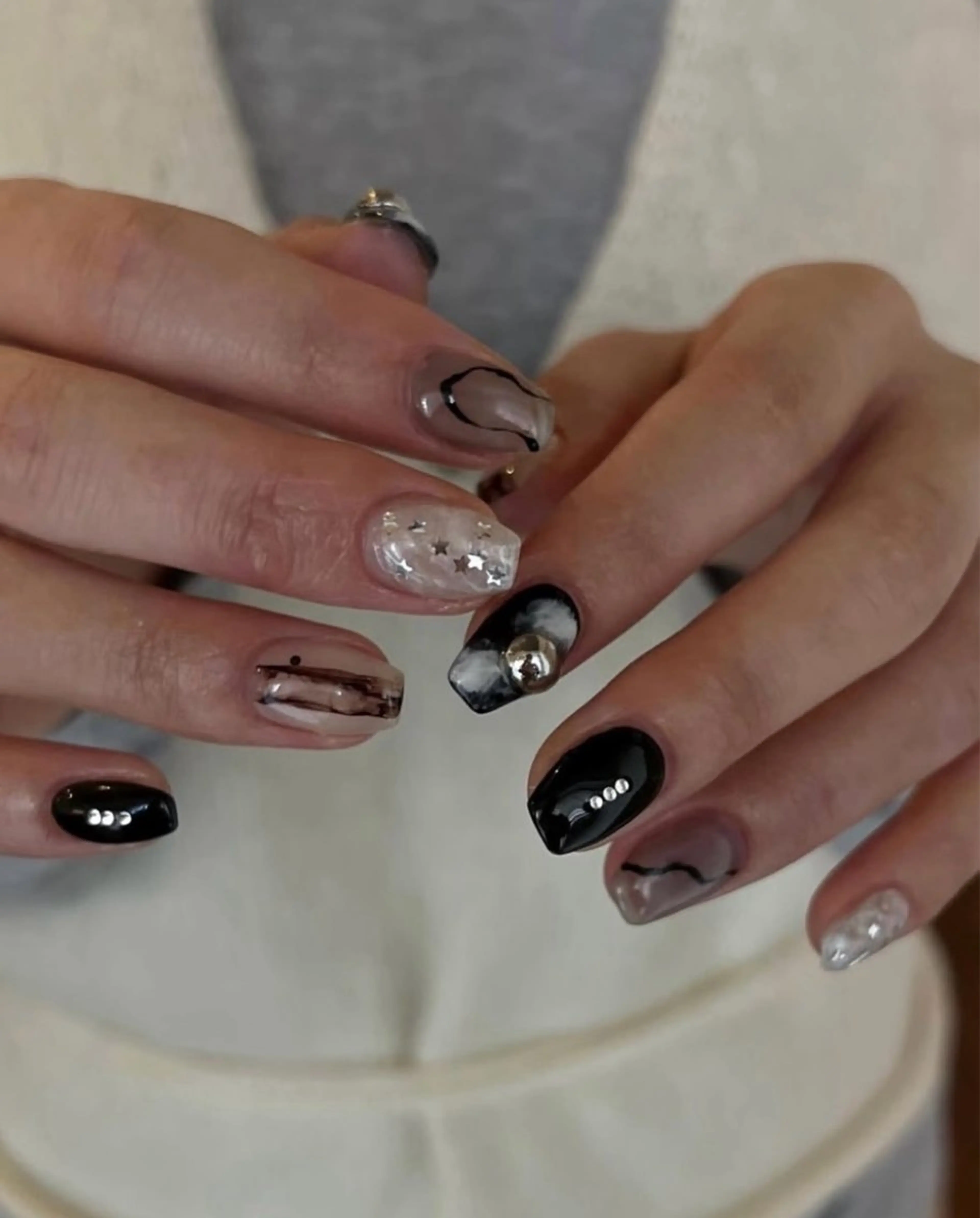 ネイル ハンドネイル SYU SYU所属・WO MIAOのネイルデザイン