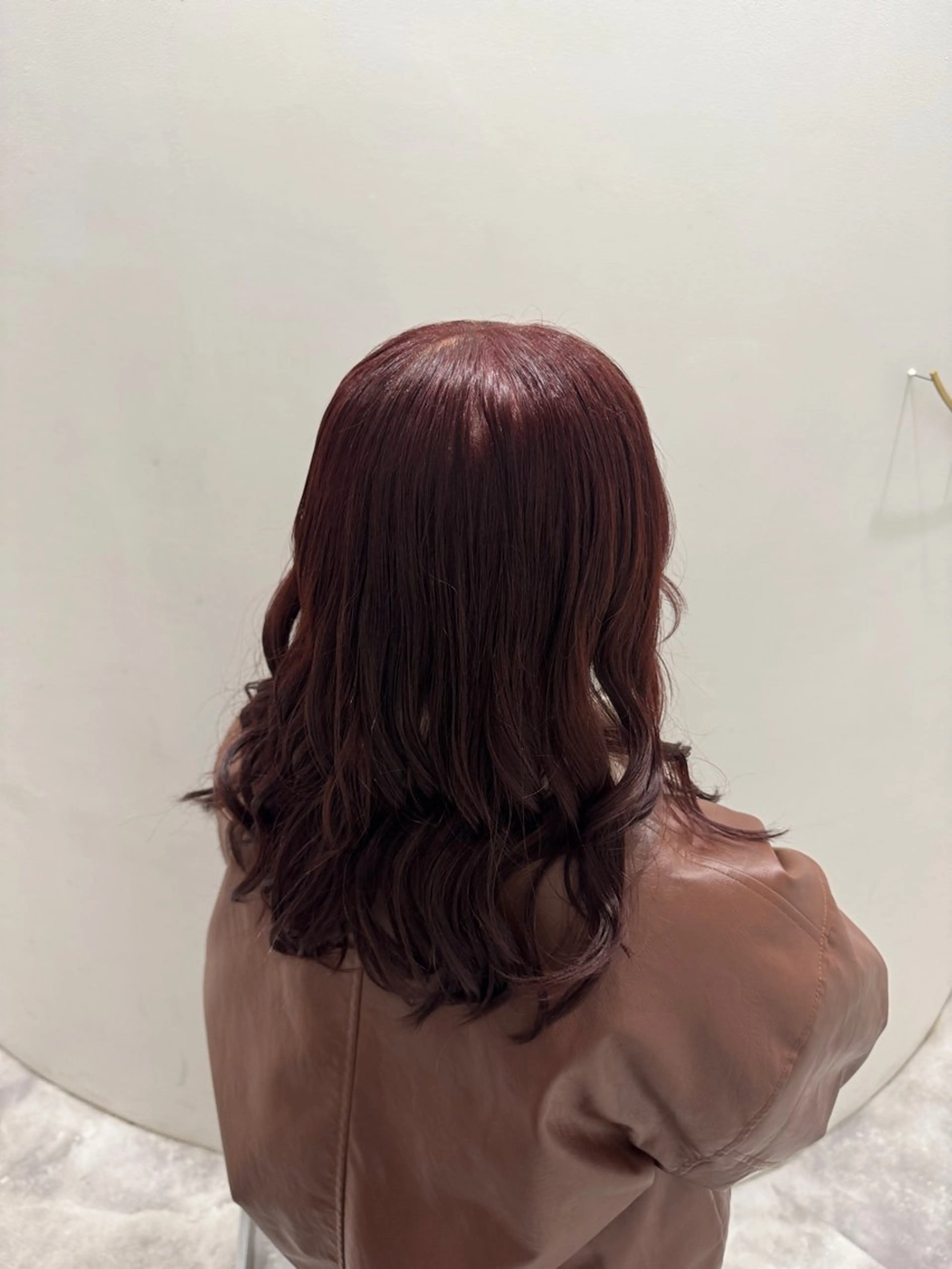 セミロング カラー ブリーチ ダブルカラー ブリーチなしカラー ヘアカラー HairSalon SHIAN 立川店所属・SHIAN/ こはる★のヘアスタイル