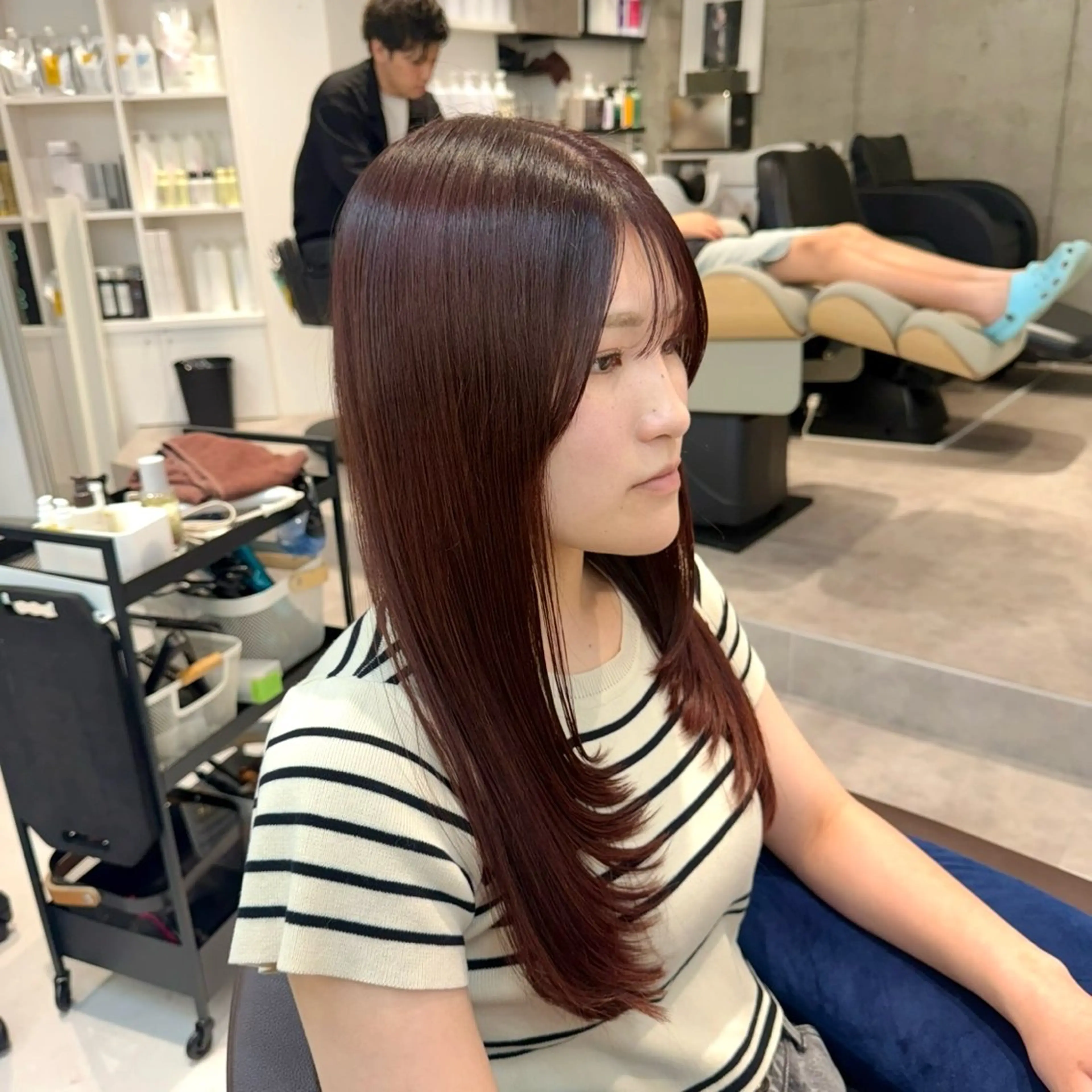 ロング 榎本雪来⛄️ メンズカット✂️のヘアスタイル