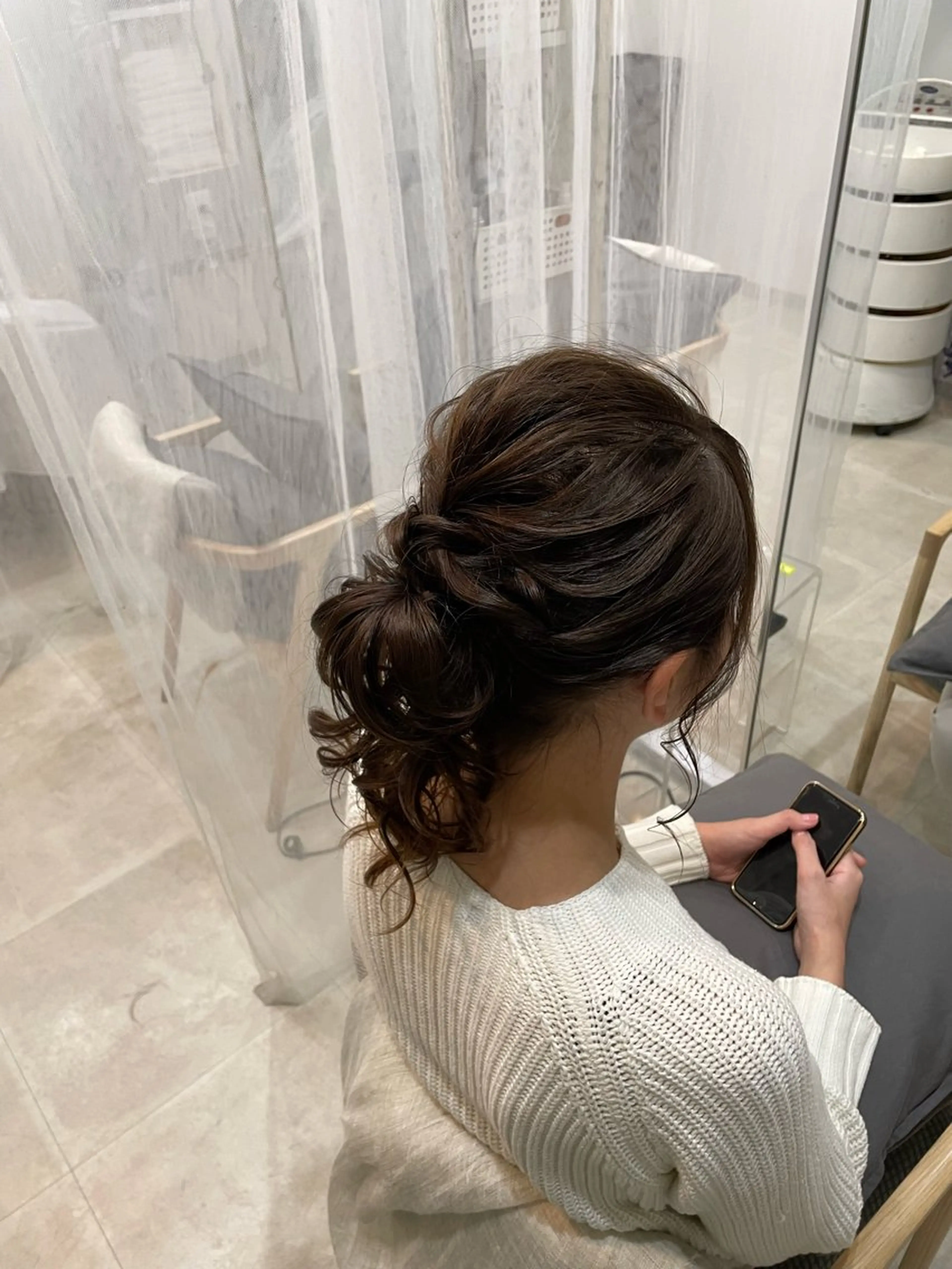 ヘアアレンジ ヘアセット 藤掛 桜子のヘアスタイル