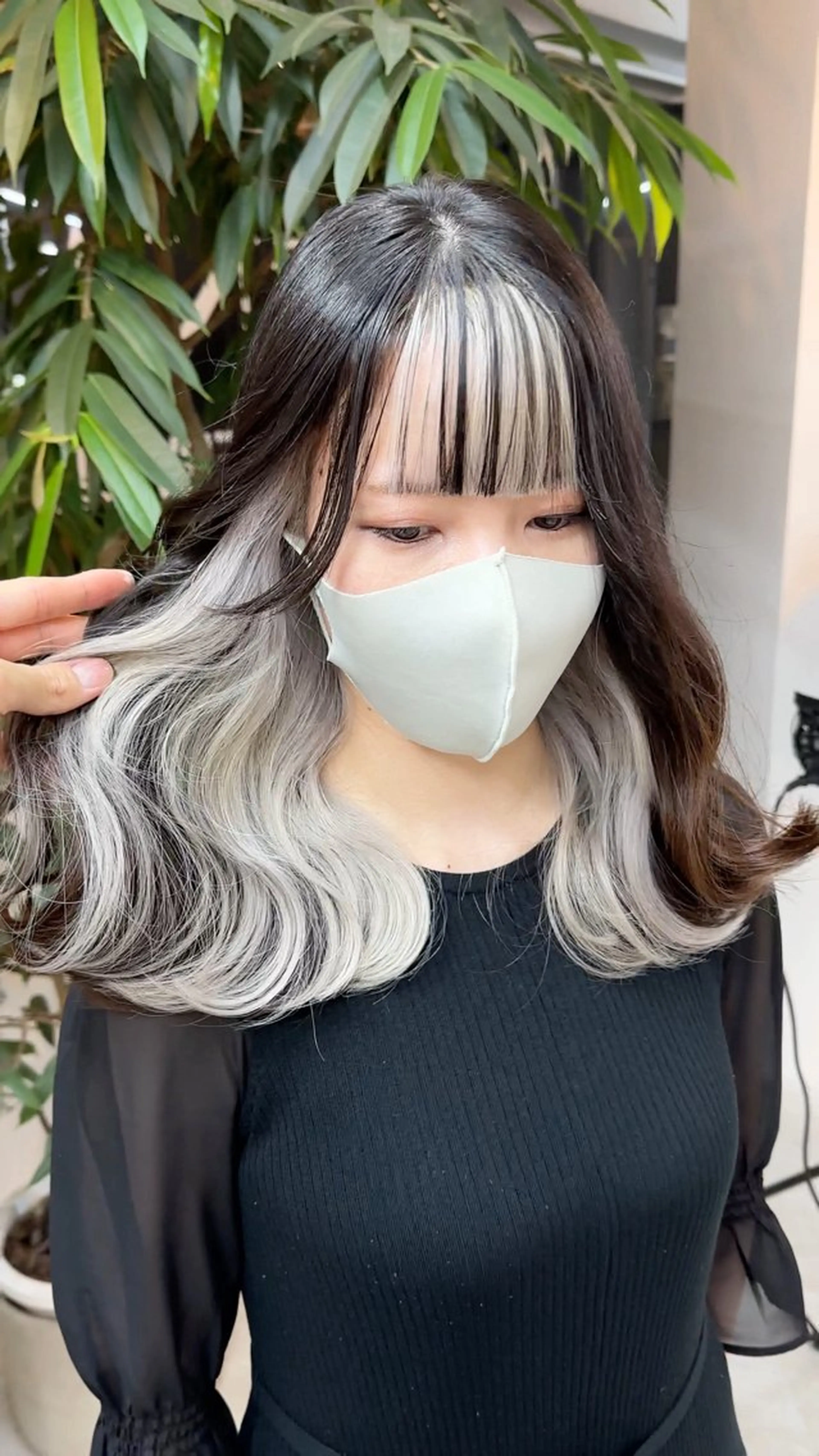 ミディアム カラー verde所属・ノザキ　カイシ /武蔵小山のヘアスタイル