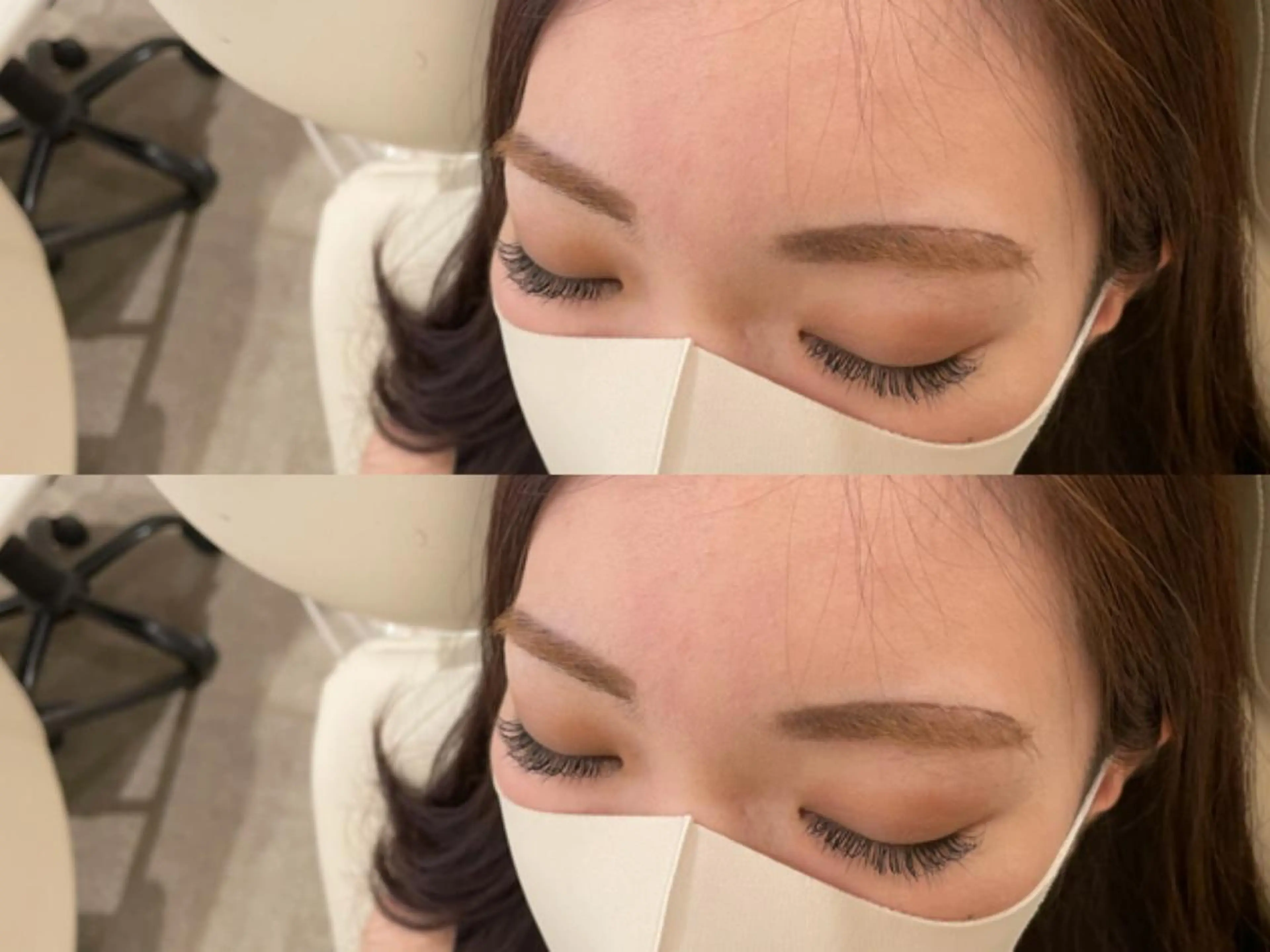 マツエク・マツパ Dカール フラットラッシュ マツエク 💕丸島 夏名🐰🍀のマツエク・マツパデザイン