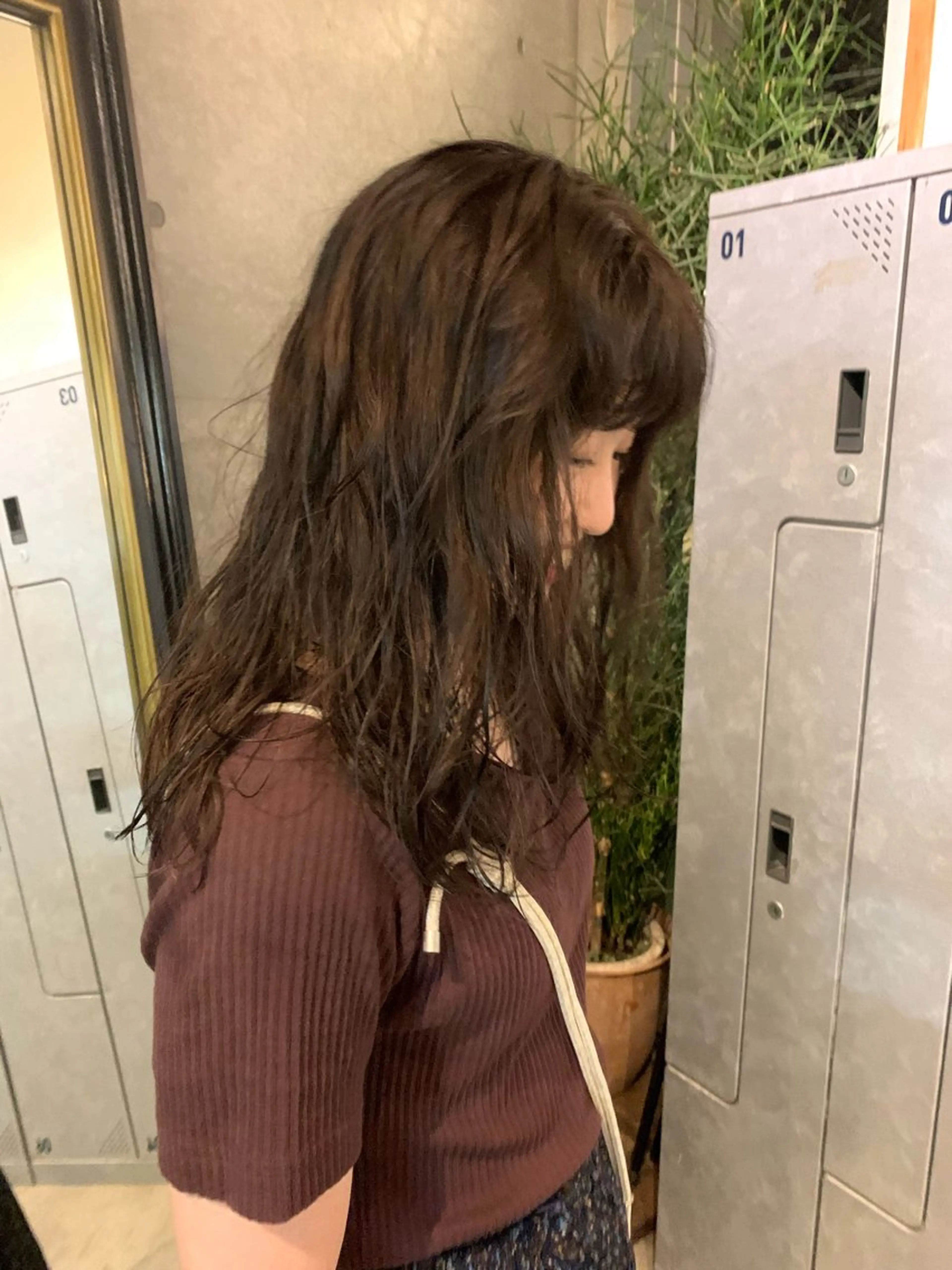 セミロング パーマ セミロングパーマ Door代官山所属・詩織/パーマ /代官山のヘアスタイル