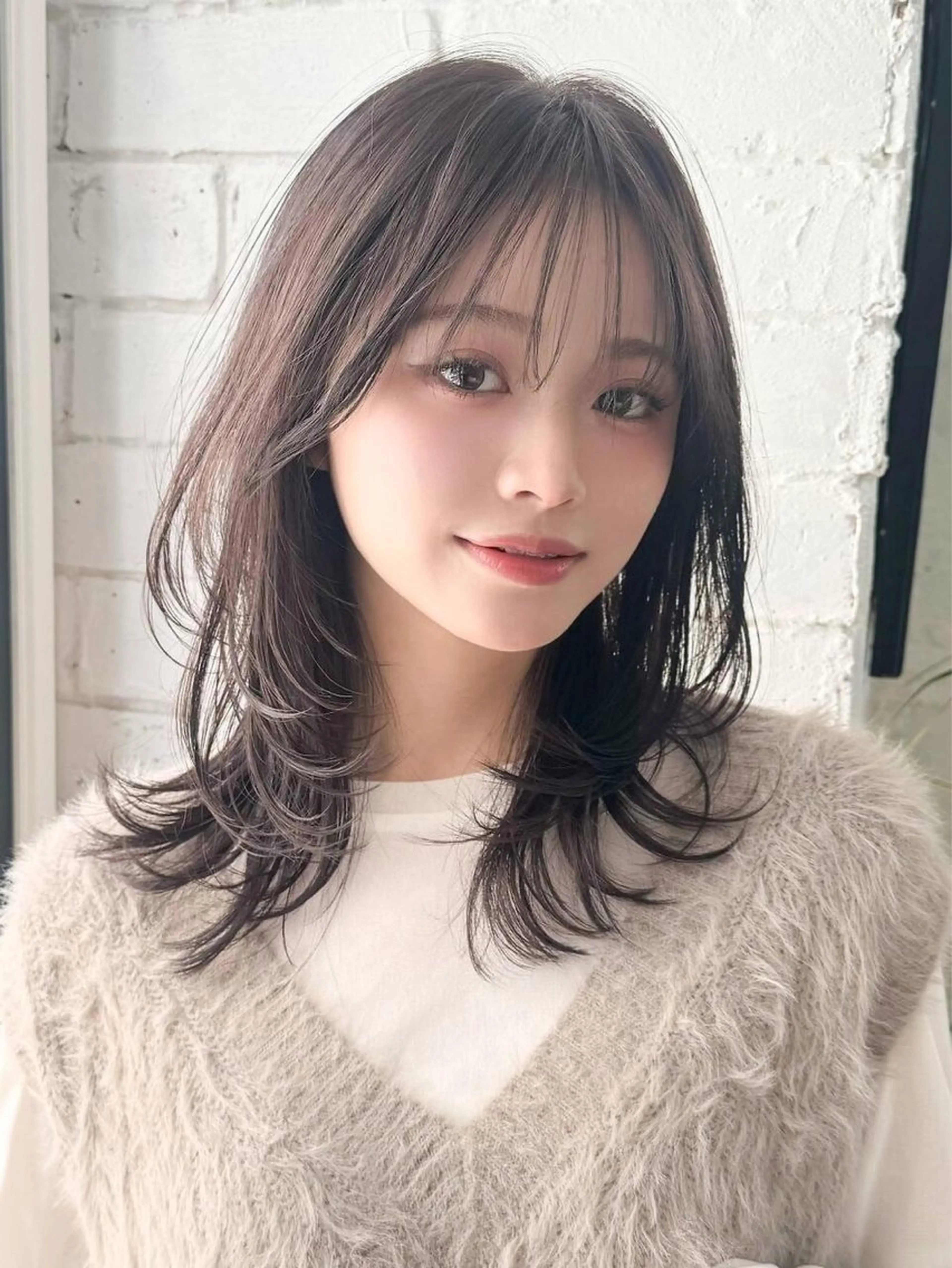 ロング カラー カット ヘアカラー トリートメント Agu hair Louis 帯広店所属・寒河江 実夢のヘアスタイル