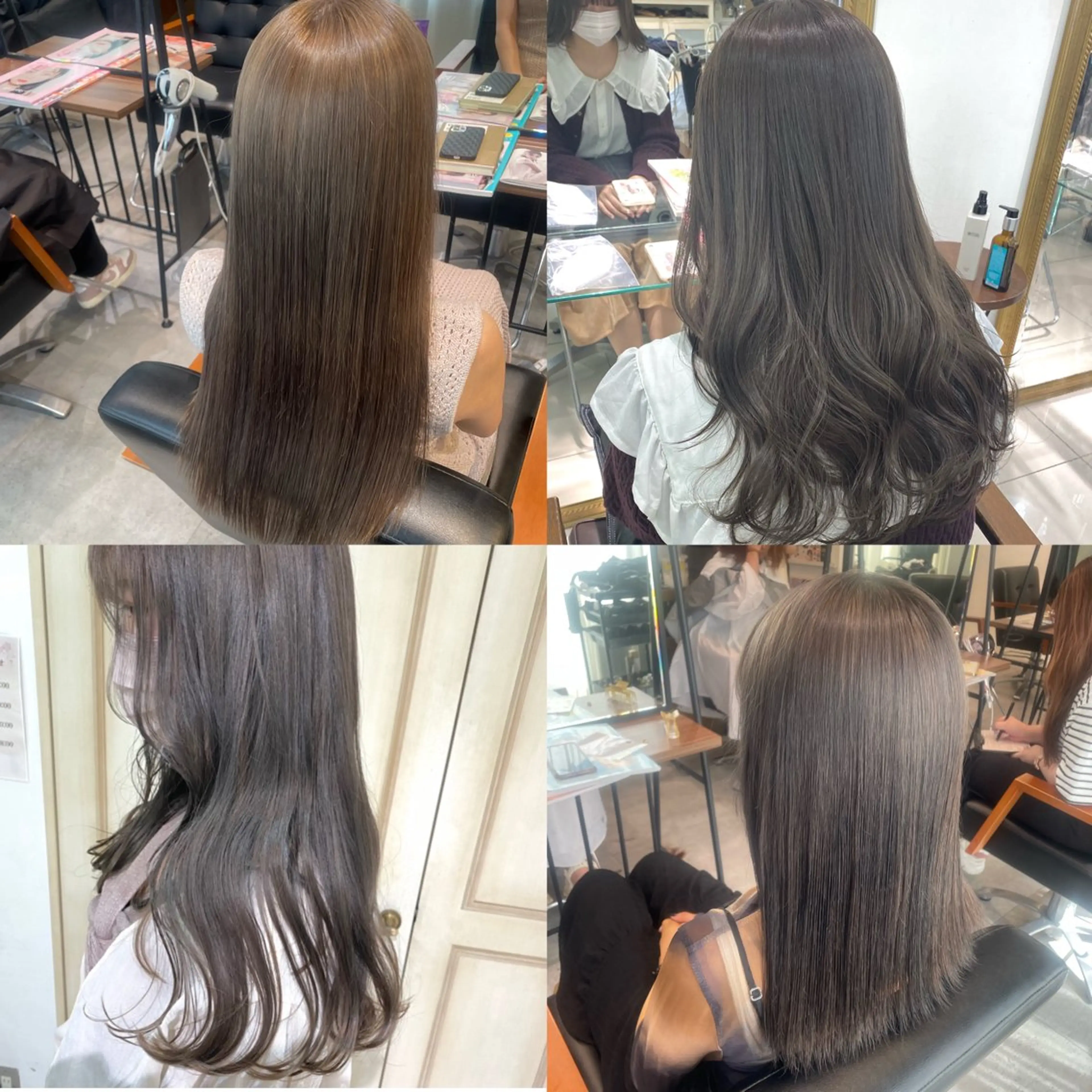 ミディアム カラー ヘアアレンジ ･˚✧すずね˚✧* lucia(ルチア)のマツエク・マツパデザイン