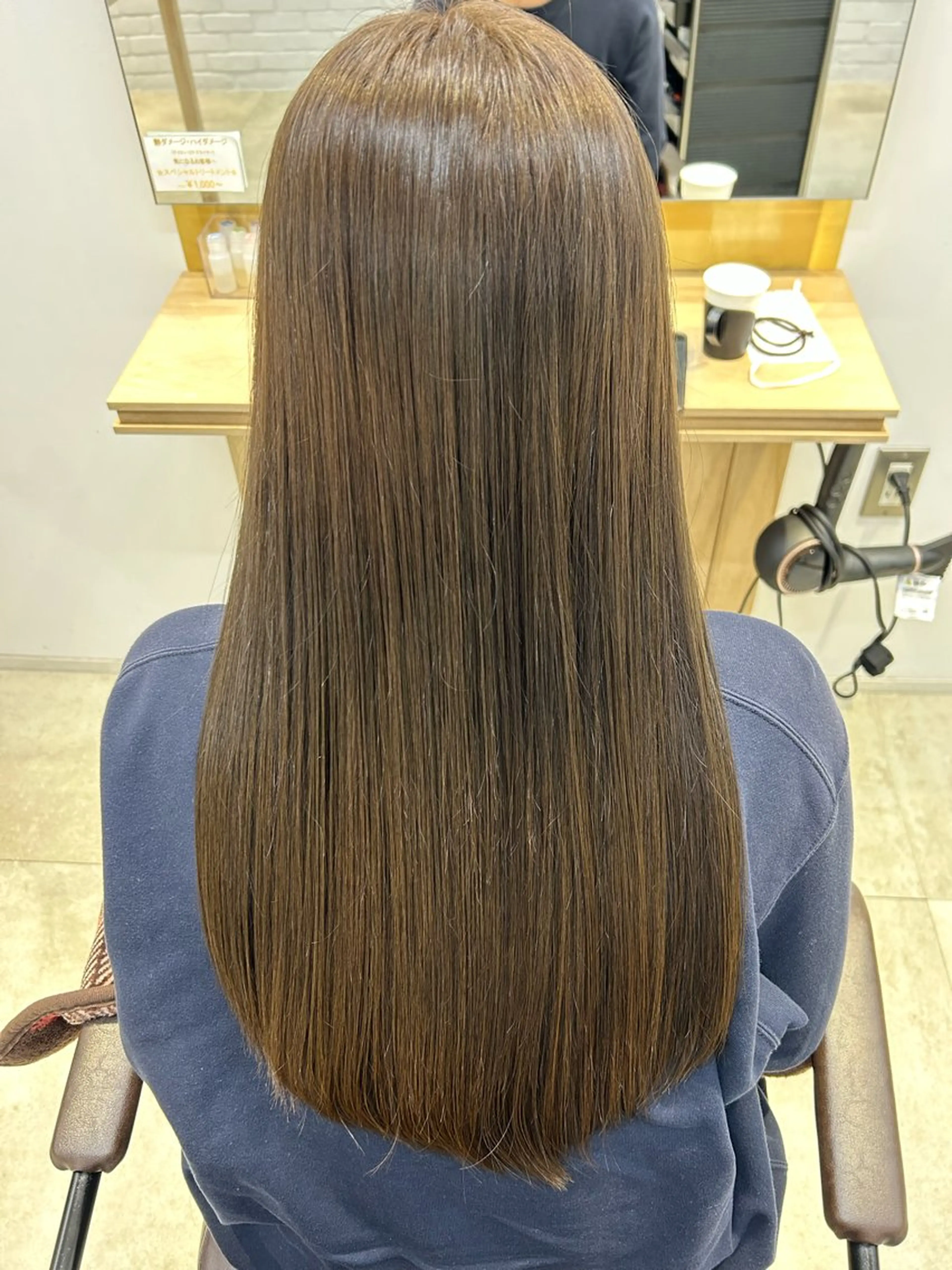 ロング カット ヘアカラー トリートメント 盛れるhair⟡.· 石川梨央のヘアスタイル