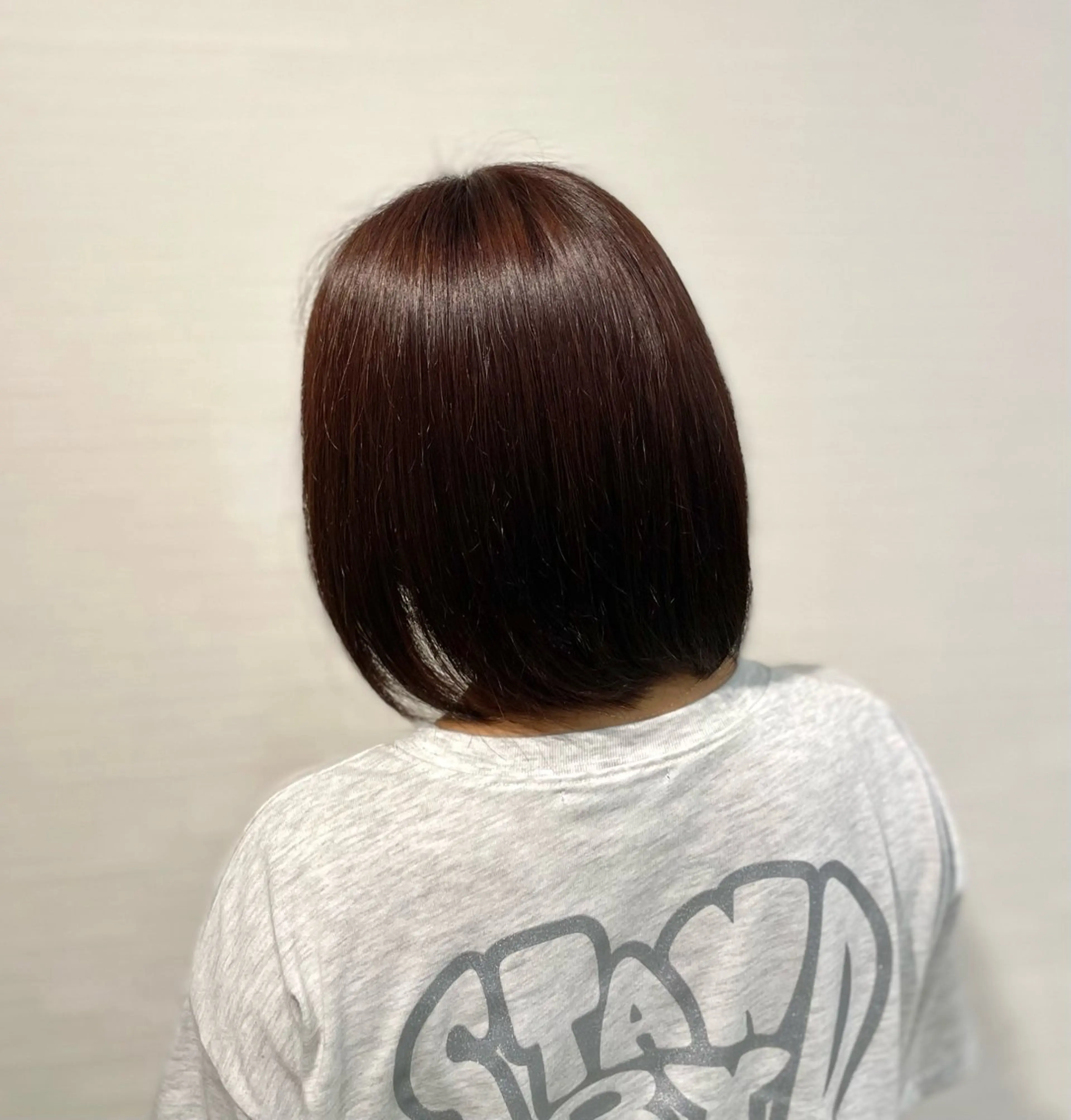 ミディアム 土谷 楓のヘアスタイル