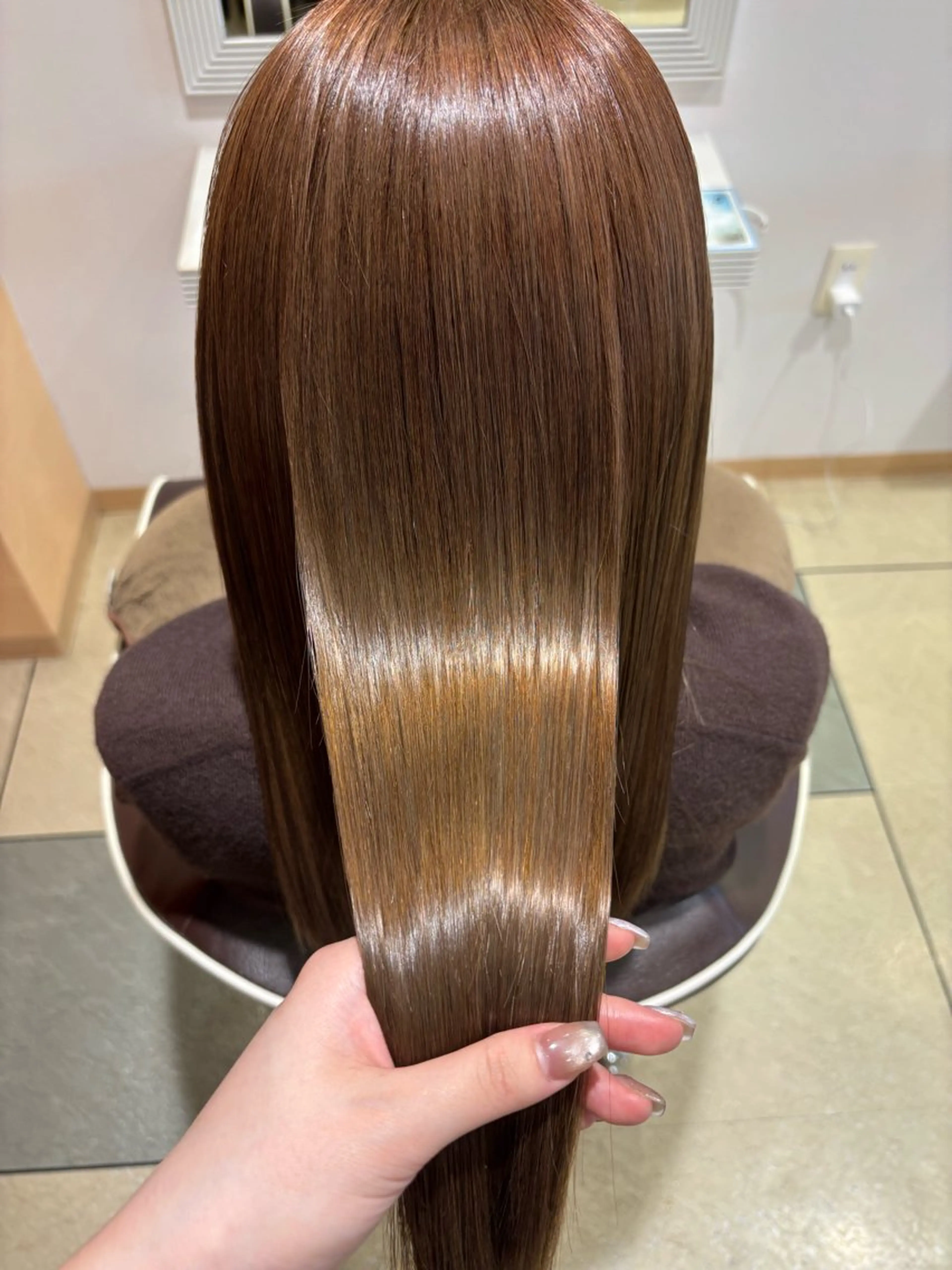 ロング カラー カット トリートメント 透明感カラー/ くびれヘア/ユウユのヘアスタイル