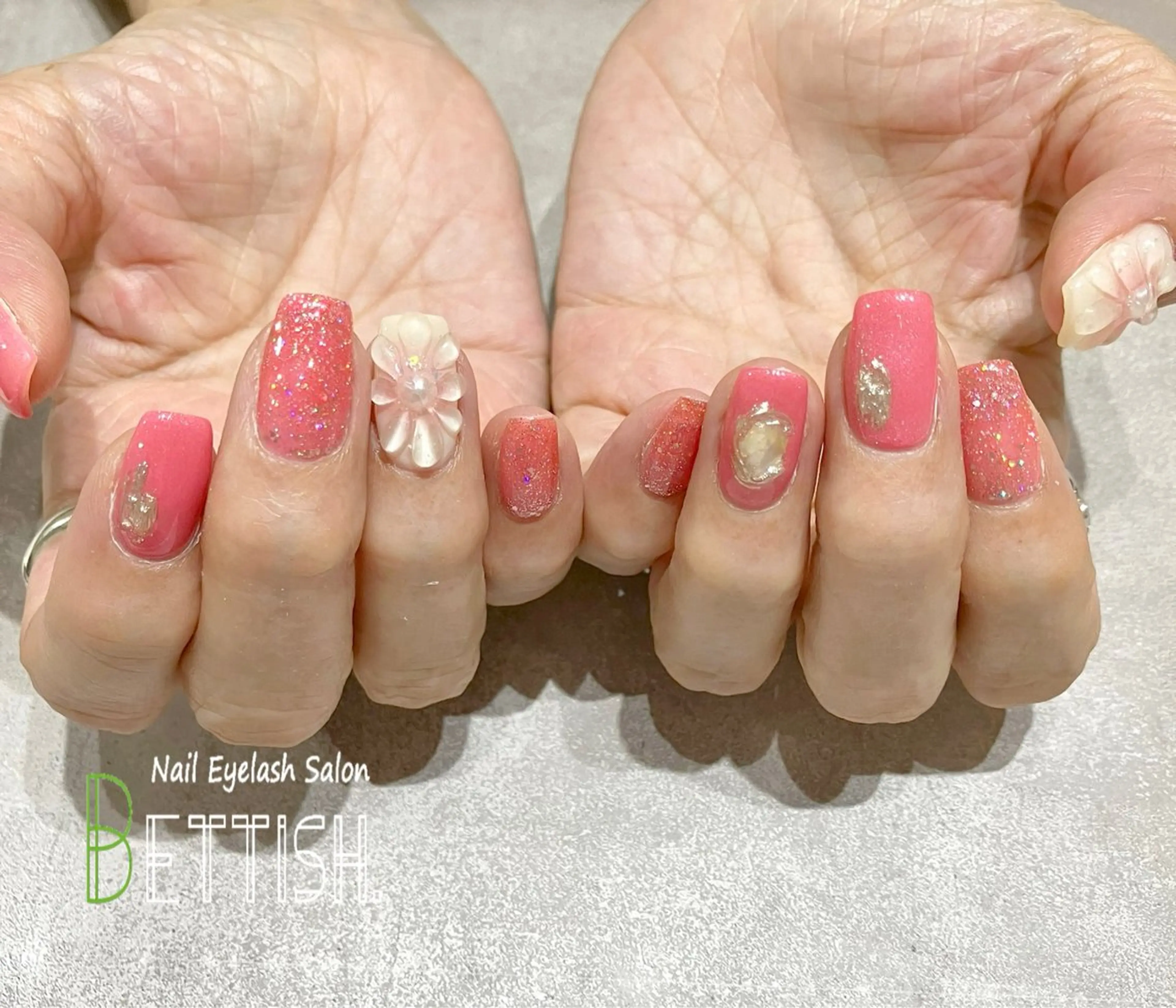 ネイル ピンク ハンドネイル BETTISH. KUMIKO☺︎︎のネイルデザイン